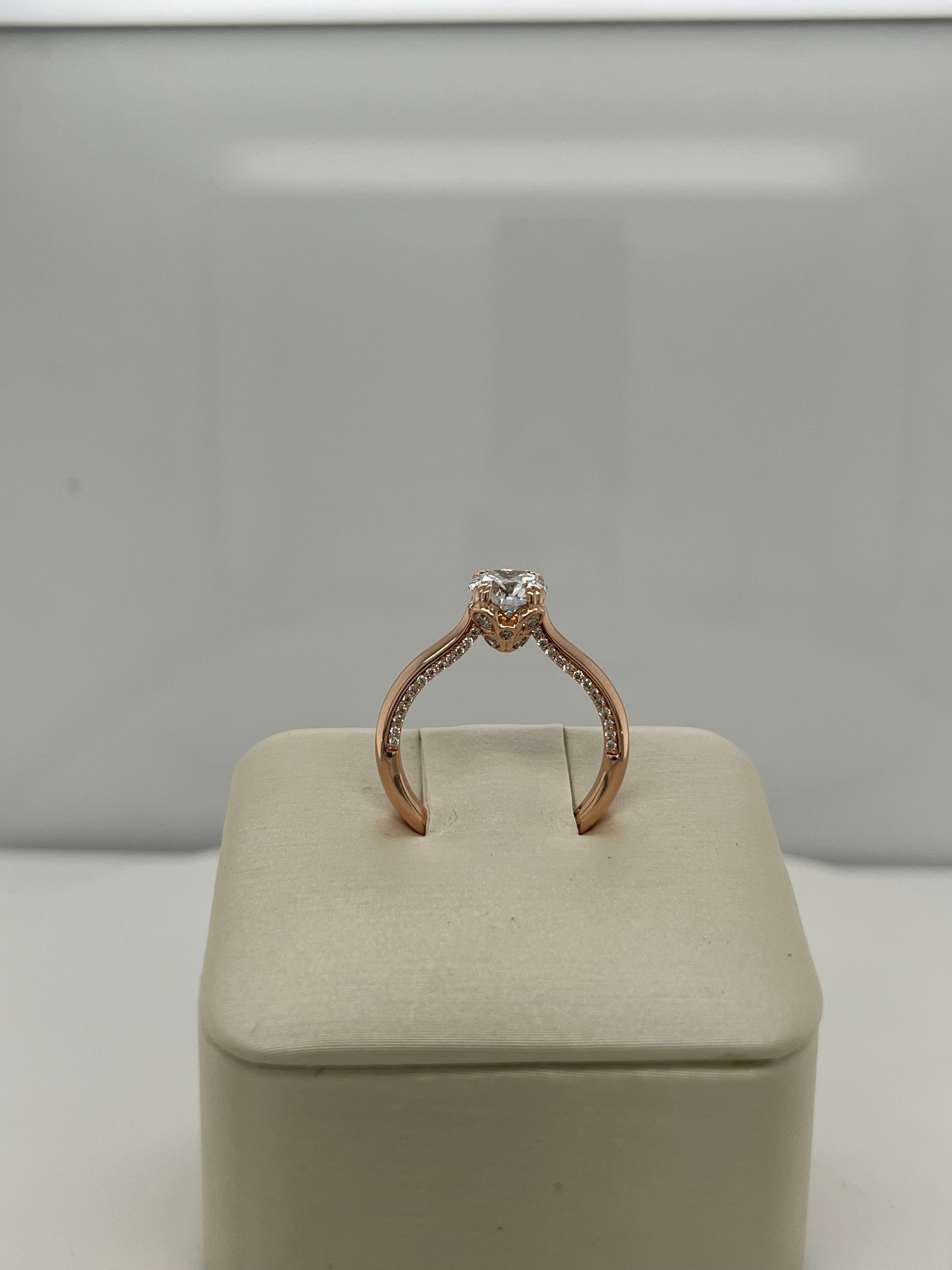 Angela Engagement Ring - 14K White Gold Diamond Wedding Band for Women - Perfect for Proposals, Anniversaries & Bridal Jewelry