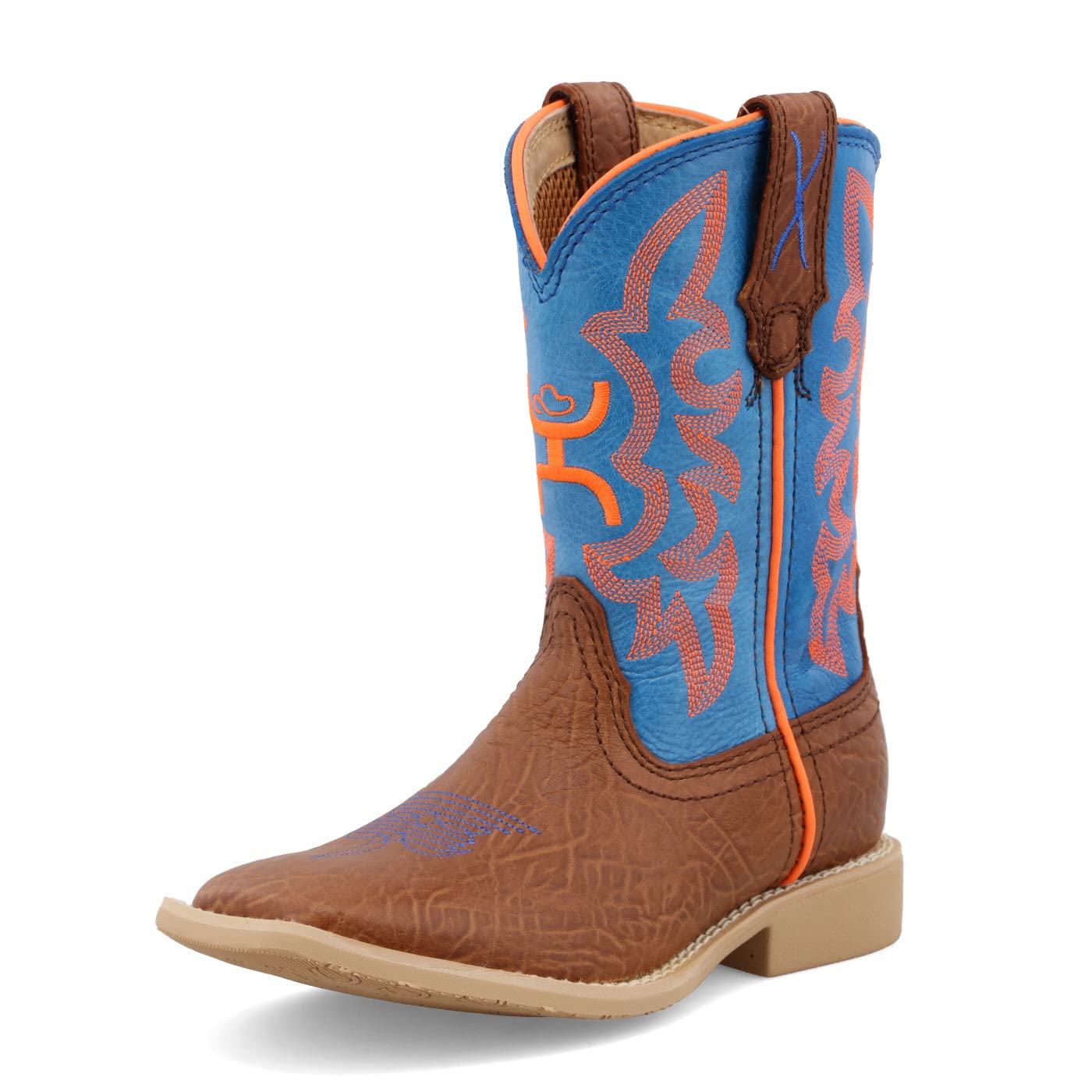 Twisted X Kids' Hooey Western Boots - Comfortable & Durable Cowboy Boots for Boys & Girls - Perfect for Rodeo, Horse Riding & Outdoor Adventures