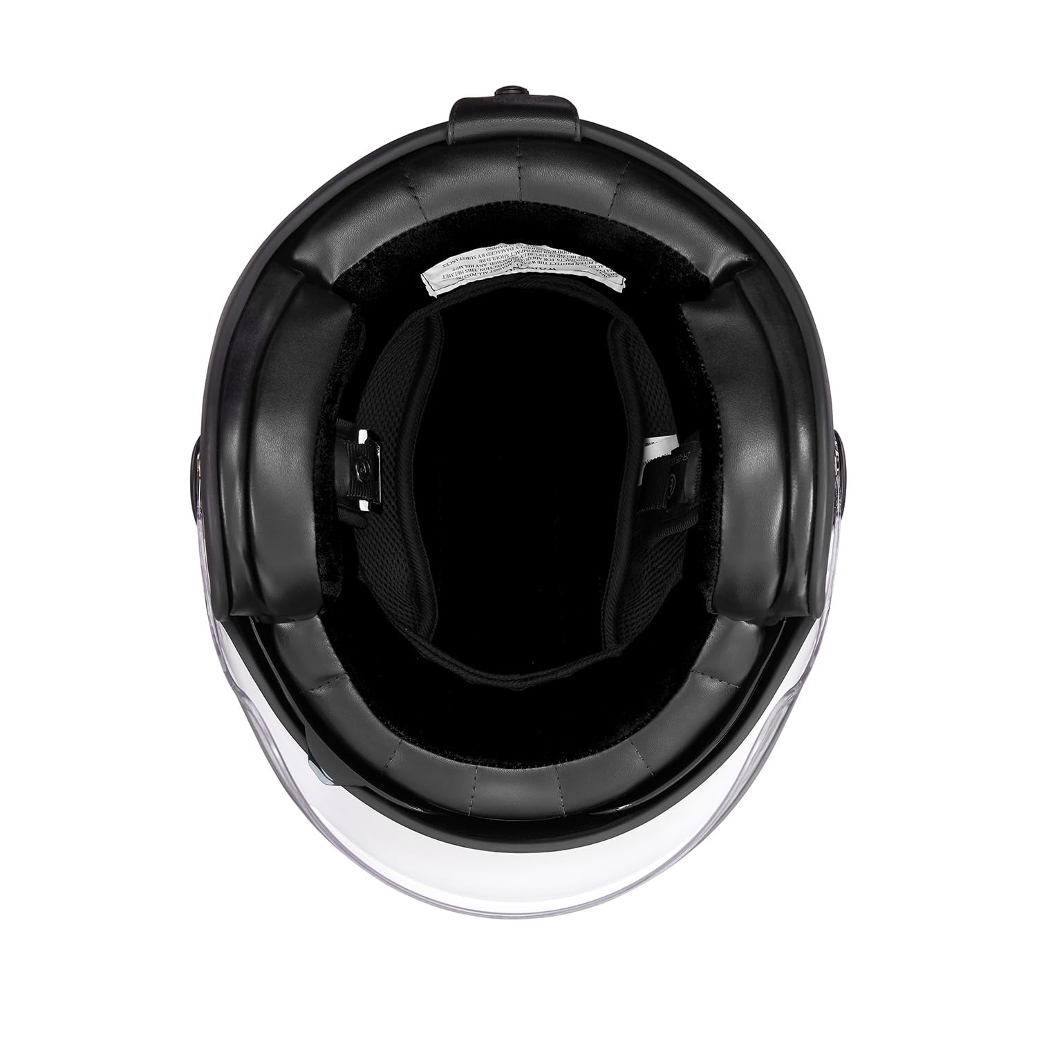 Indian Motorcycle Unisex Matte Jet Helmet - DOT Approved Full Face Motorcycle Helmet for Men & Women, Black - Perfect for Cruiser, Touring & Street Riding