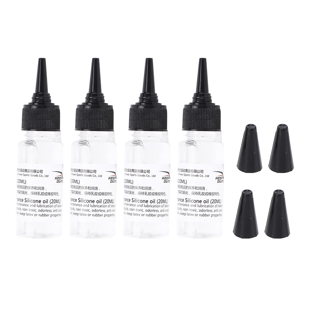 Yinuoday Premium Wetsuit Silicone Oil - 100% Pure Silicone Lubricant for Scuba Diving, Surfing & Water Sports - Extends Wetsuit Life & Prevents Friction - Ideal for Neoprene Care & Maintenance