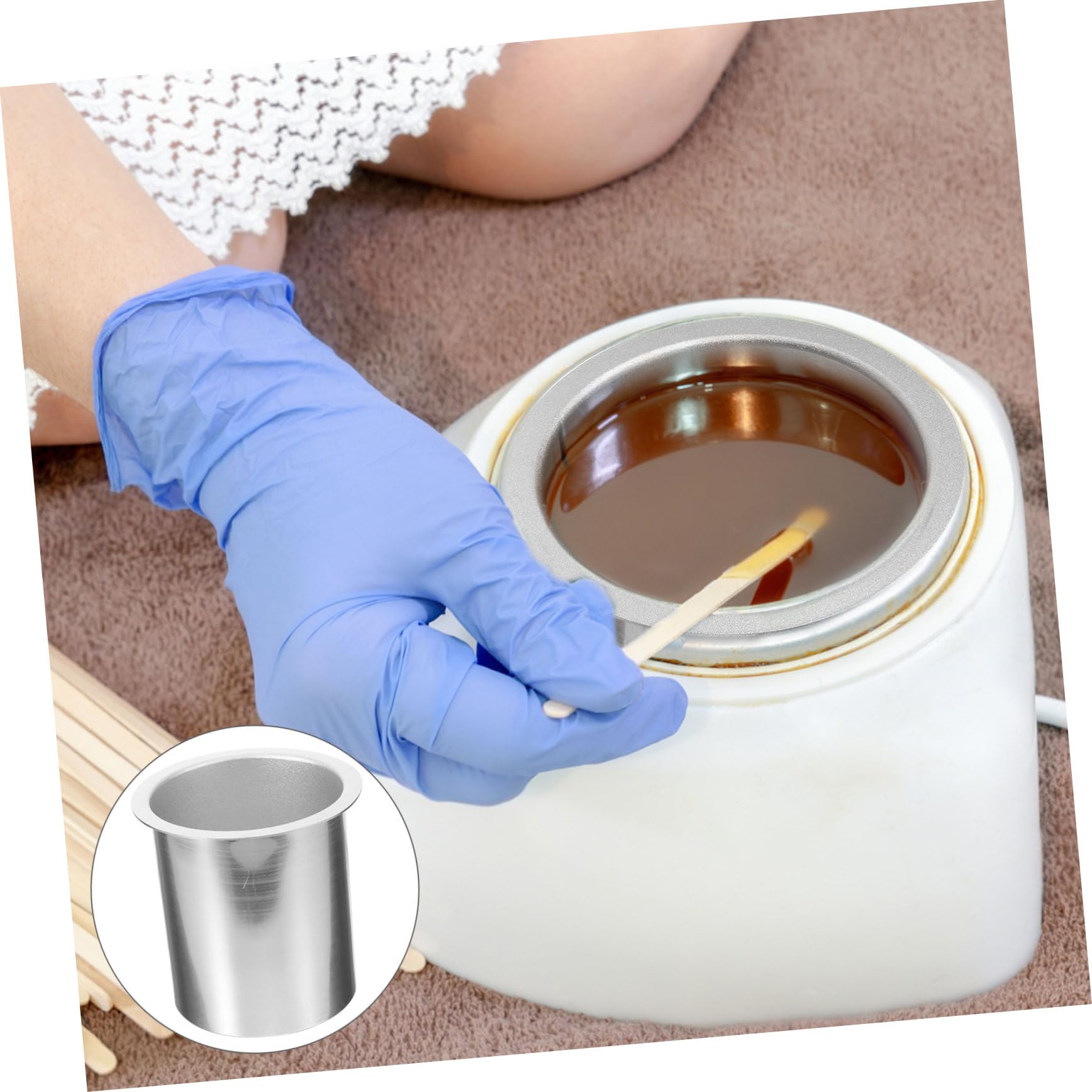 Beaupretty Aluminum Alloy Wax Melting Pot - Double Boiler Wax Warmer for Candle Making, Wax Melts & Pancake Dispenser - Perfect for DIY Crafts, Spa Treatments & Beauty Salons