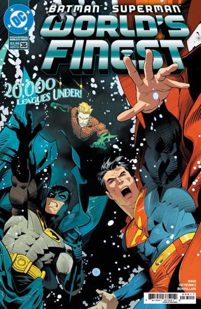 Batman Superman Worlds Finest #35 Cover A Dan Mora - DC Comics Collectible - Superhero Action Comic Book for Fans & Collectors - Perfect for Display, Gifts & Comic Book Collections