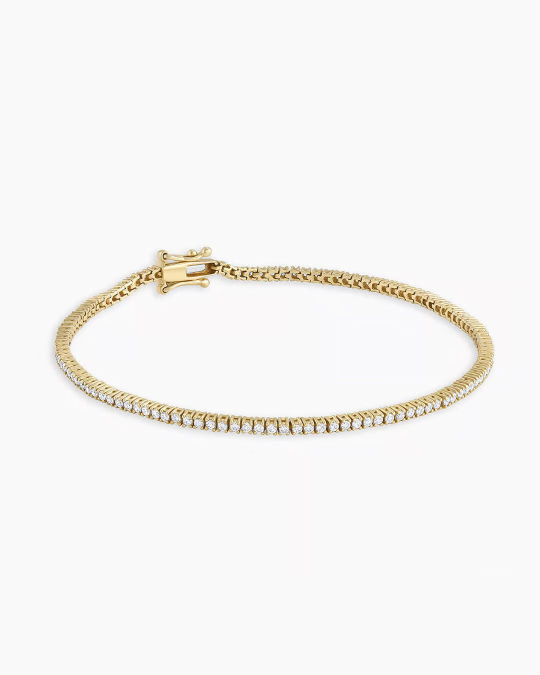 Exquisite Melbourne Diamond Tennis Bracelet for Women - Elegant 14K Gold Plated Cubic Zirconia Bracelet | Perfect for Weddings, Parties, and Special Occasions