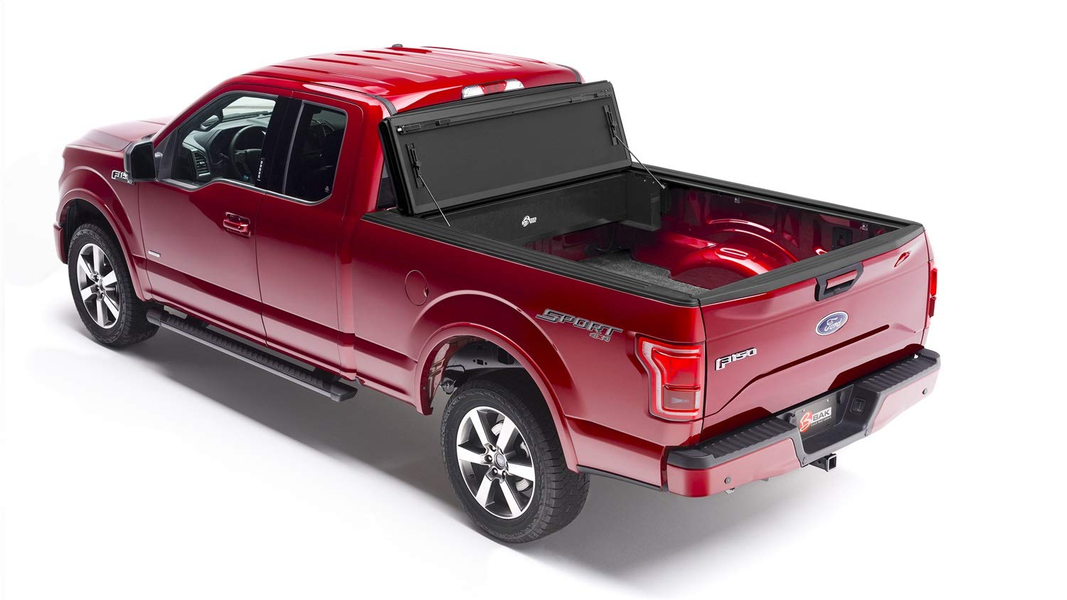 Bak Industries 92401 BAKBox 2 Tonneau Cover Toolbox - Heavy Duty Black Truck Bed Storage for Tools & Gear | Perfect for Pickup Trucks, Work Sites & Outdoor Adventures