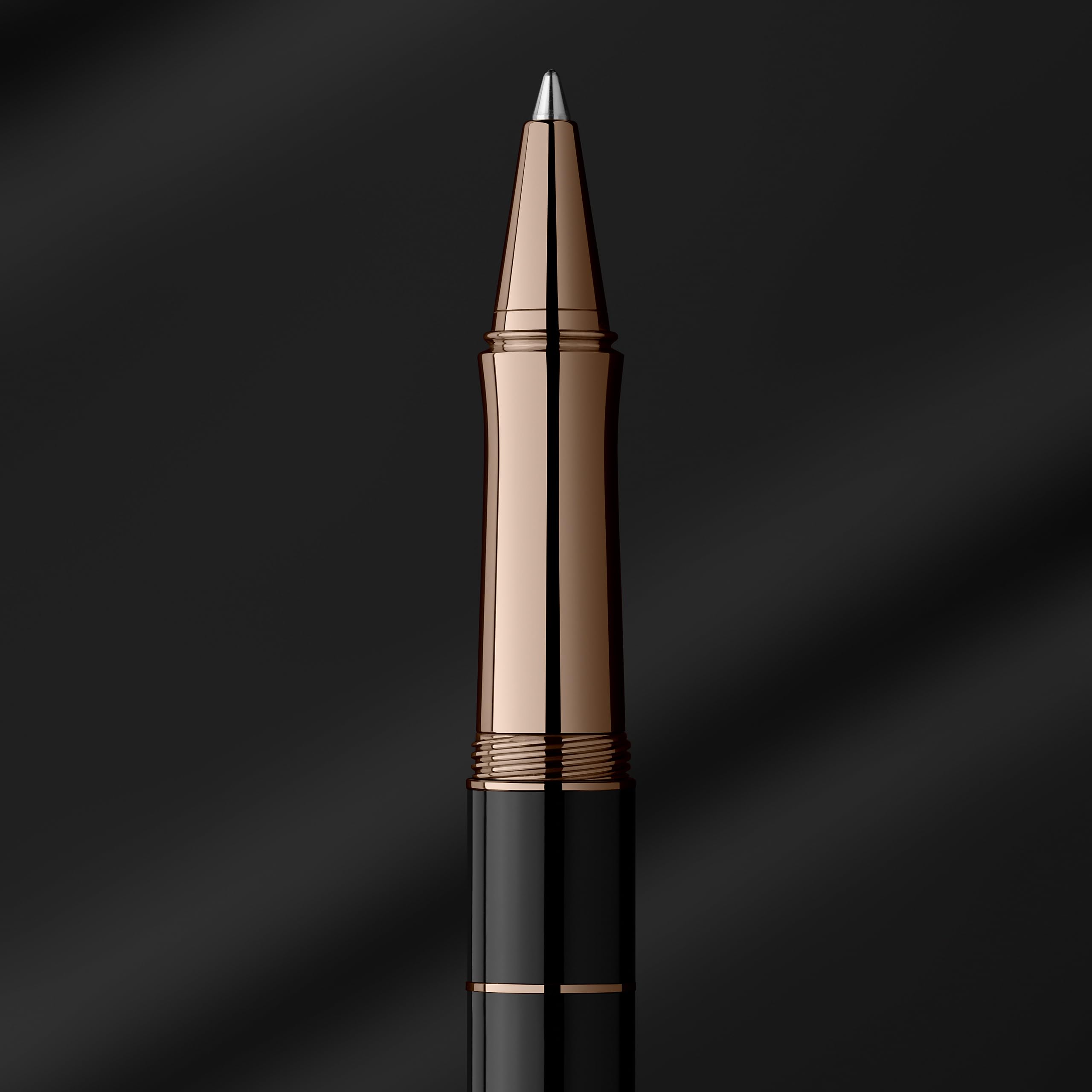 Faber-Castell Graf von Rollerball Pen - Anello Rose Gold Luxury Writing Instrument for Professionals & Gifts | Perfect for Office, Business Meetings & Signature Documents