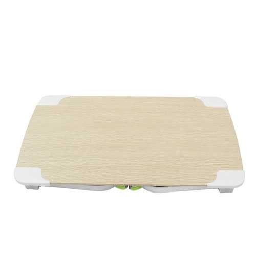 Portable Aluminum Alloy Foldable Laptop Table Stand - Adjustable Tray for Bed, Sofa & Office Use - Lightweight Home Desk for Working, Reading & Eating in Bed