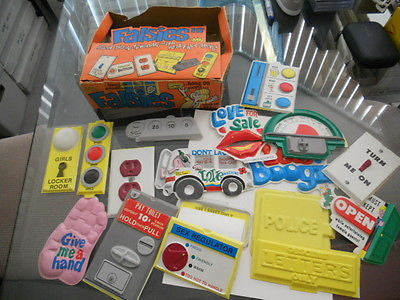 Vintage 1960s Falsies Fleer Display Box - Assorted Classic Trading Cards Collection for Collectors & Nostalgia Enthusiasts | Perfect for Display, Gifts, and Memorabilia Shows