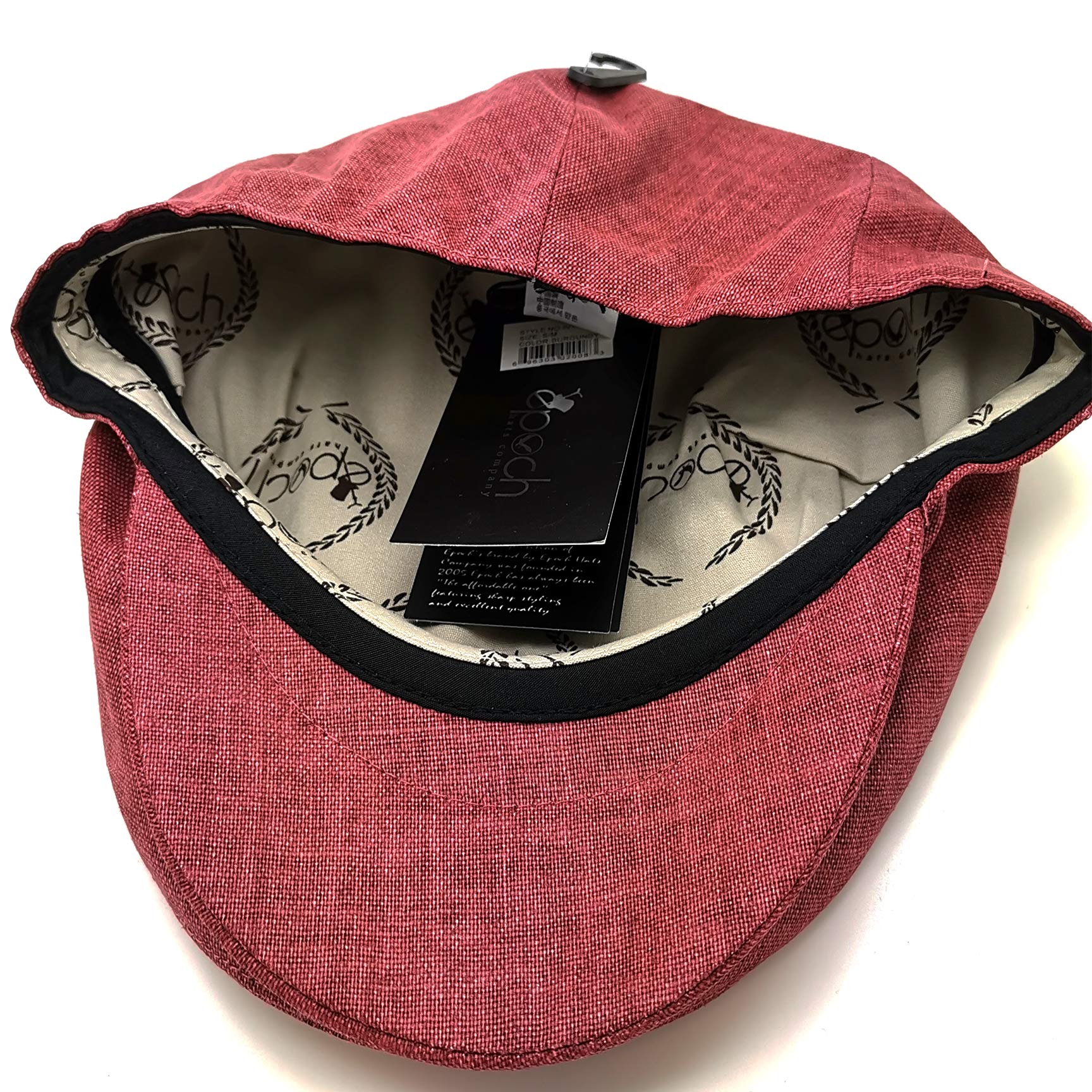 Stylish Men's Linen Flat Ivy Gatsby Summer Newsboy Hat - Vintage 8-Panel Cap for Casual Outfits & Summer Beach Wear