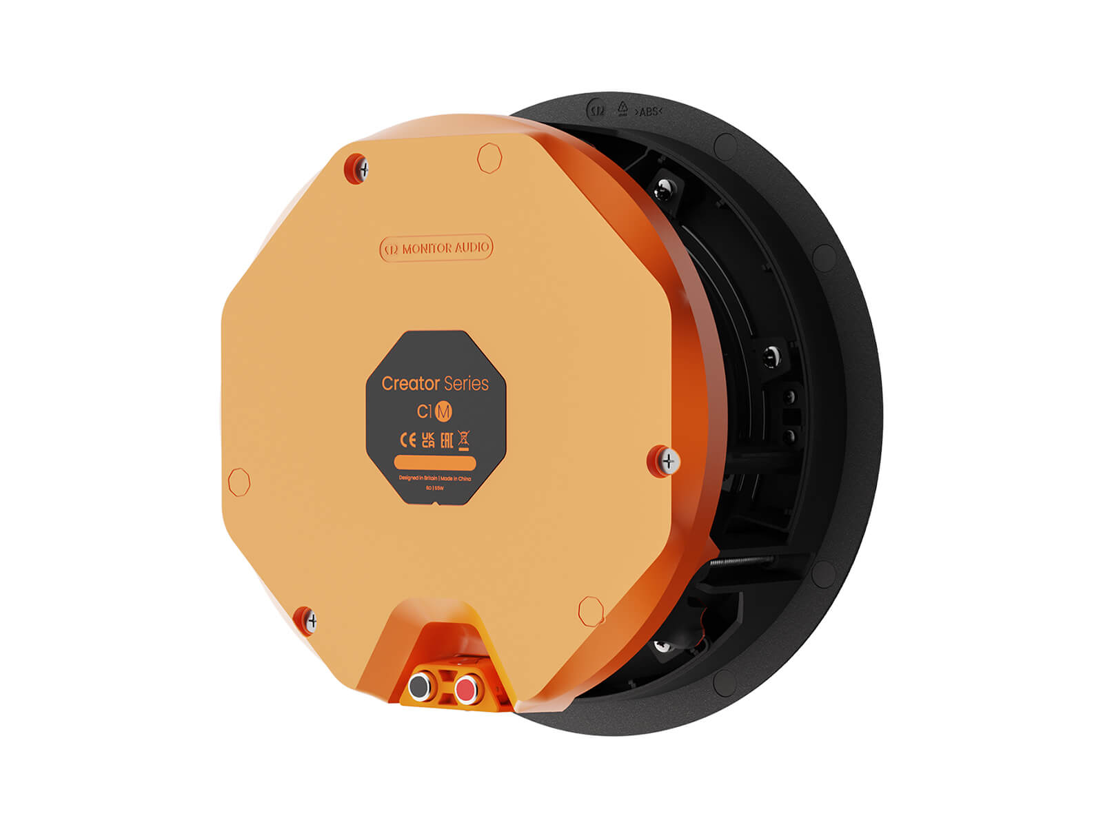 Monitor Audio C1M In-Ceiling Speakers - High-Quality Home Audio System for Immersive Sound Experience | Perfect for Home Theater, Living Room, and Background Music