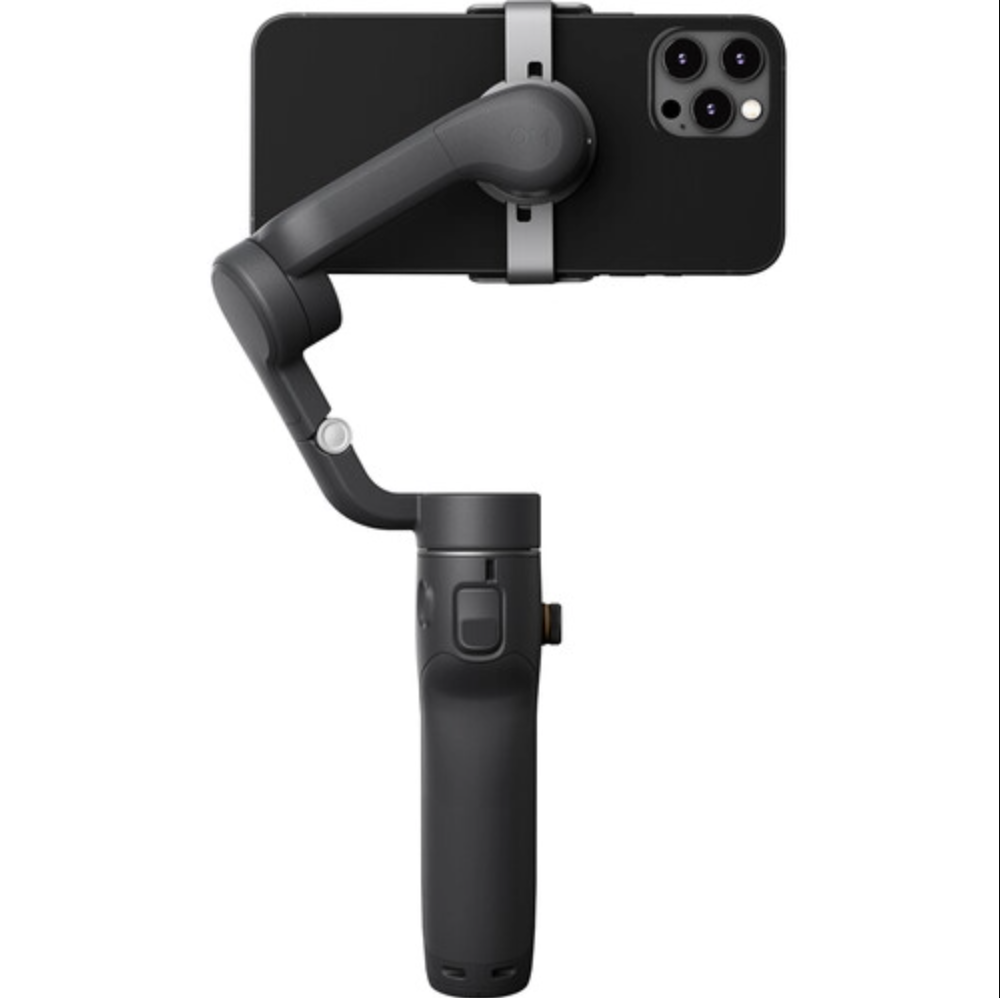 DJI Osmo Mobile 6 Smartphone Gimbal Stabilizer for iPhone & Android - 3-Axis Gimbal for Smooth Videos & Photos - Perfect for Vlogging, Travel & Content Creation (Black)