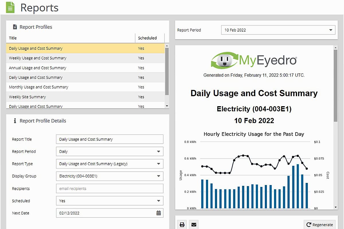 EYEDRO-HOME Smart Energy Monitor with Solar/Net Metering - Track Real-Time Electricity Usage & Historical Data via WiFi/Ethernet (2.4GHz) - Reduce Power Bills & Generate Energy Reports - Perfect for Home Solar Systems & Energy Efficiency Monitoring
