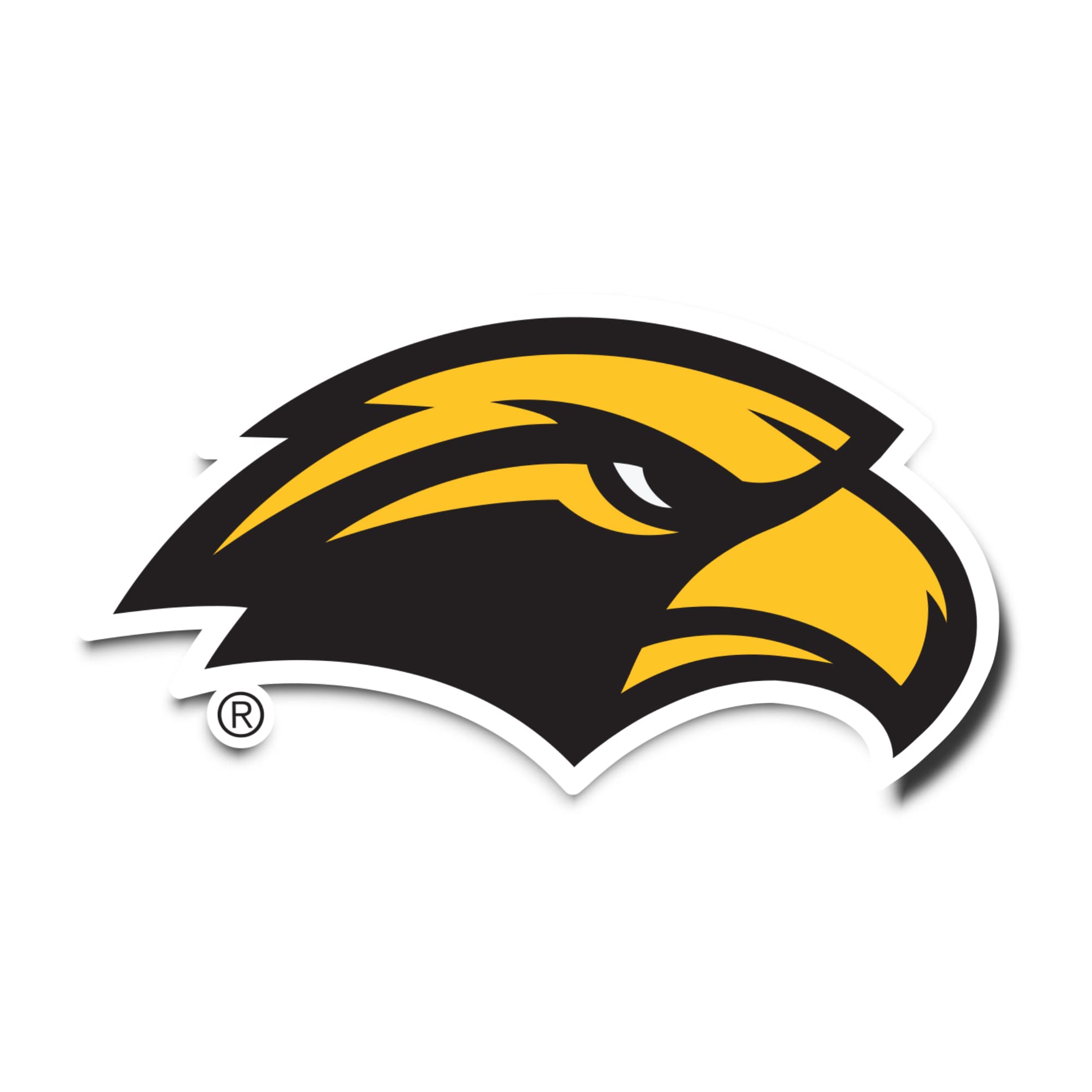 University of Southern Mississippi Vinyl Decal Sticker - Durable Waterproof Laptop, Water Bottle, Car, Scrapbook Decor (00027A) - Perfect for School Spirit, College Pride & DIY Projects