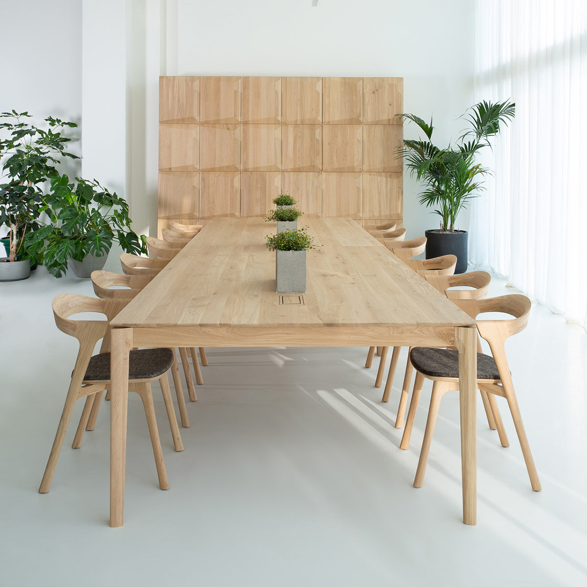 Bok Fabric Dining Chair - Modern Upholstered Seat for Kitchen, Dining Room & Office - Comfortable & Stylish Home Furniture