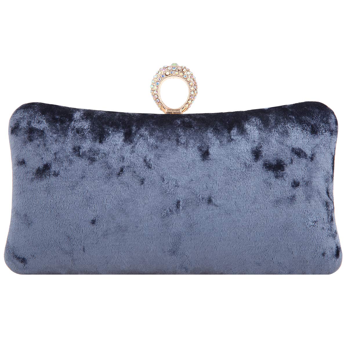 Elegant Crystal Clutch Evening Bag for Women - Sparkling Rhinestone Handle Purse for Parties, Weddings & Formal Events