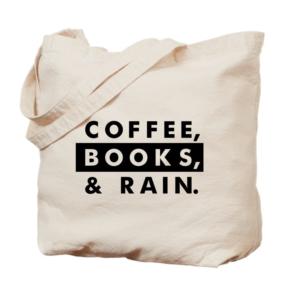 Eco-Friendly Natural Canvas Tote Bag - Reusable Grocery Shopping Bag & Book Tote for Coffee Lovers | Perfect for Farmers Market, Beach & Daily Commute