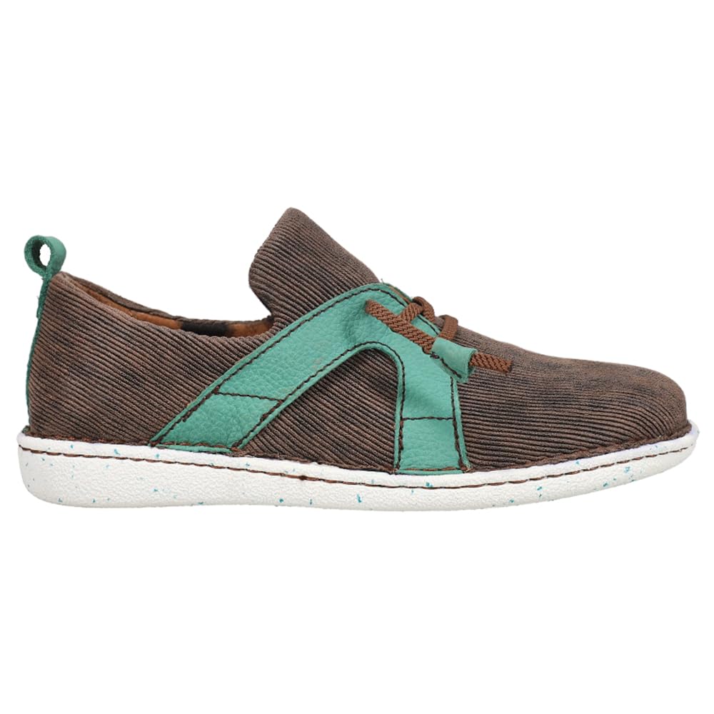 Justin Boots Women's Bobbi Lace Up Sneakers - Brown Casual Shoes Size 6.5 B - Comfortable Walking & Everyday Wear for Women