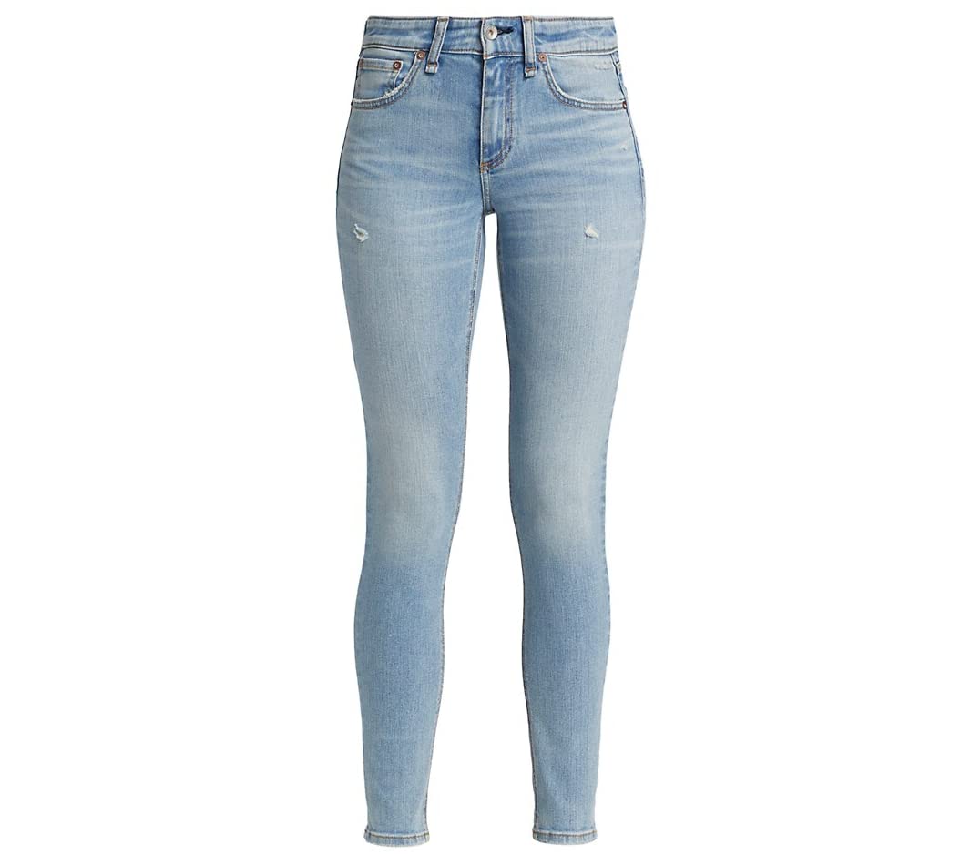 rag & bone Women's Skinny Jeans - High Waist Stretch Denim Pants for Casual & Work Wear | Perfect for Office, Outings & Everyday Style