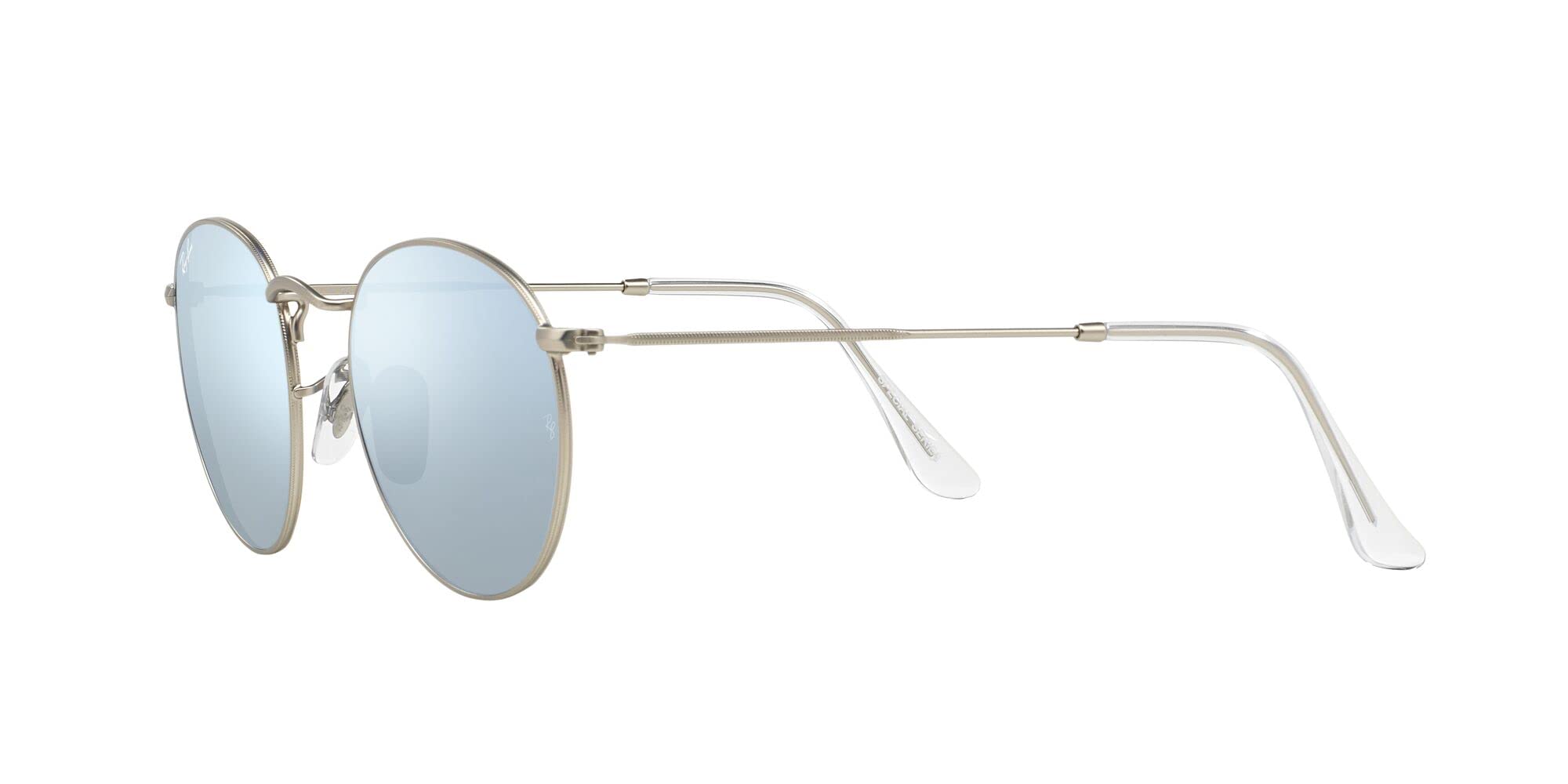 Ray-Ban RB3447 Round Metal Sunglasses for Men & Women - Classic Retro Style UV Protection Shades for Outdoor, Driving, and Fashion