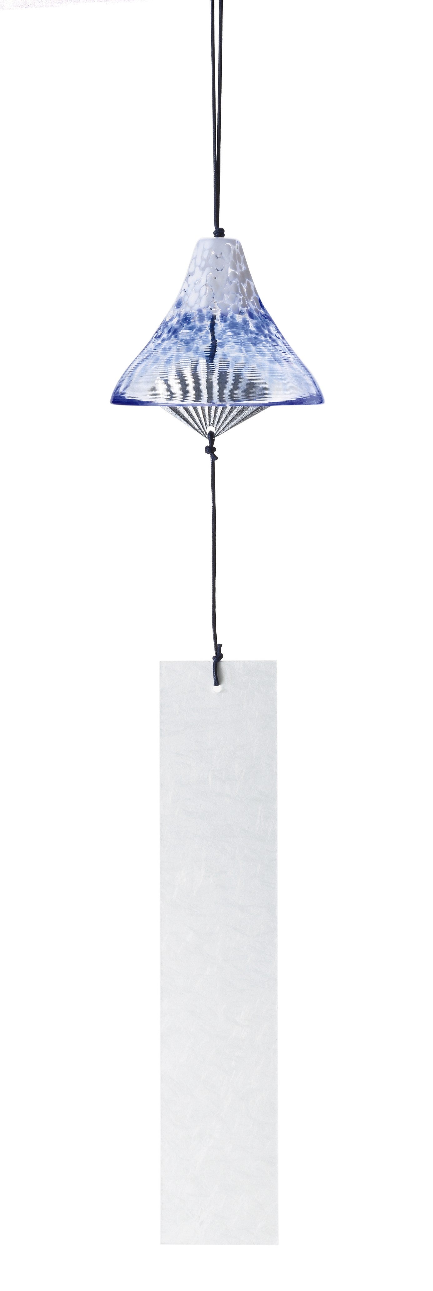 Premium Japanese Wind Chime with Mt. Fuji Design - Handcrafted Traditional Feng Ling for Outdoor Garden, Patio & Home Decor - Soothing Wind Bell for Relaxation & Zen Atmosphere