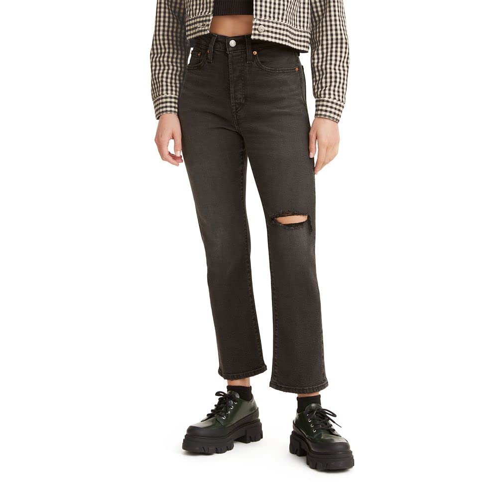 Levi's Women's Wedgie Straight Jeans - High Waist Slim Fit Denim Pants for Casual Wear & Everyday Outfits