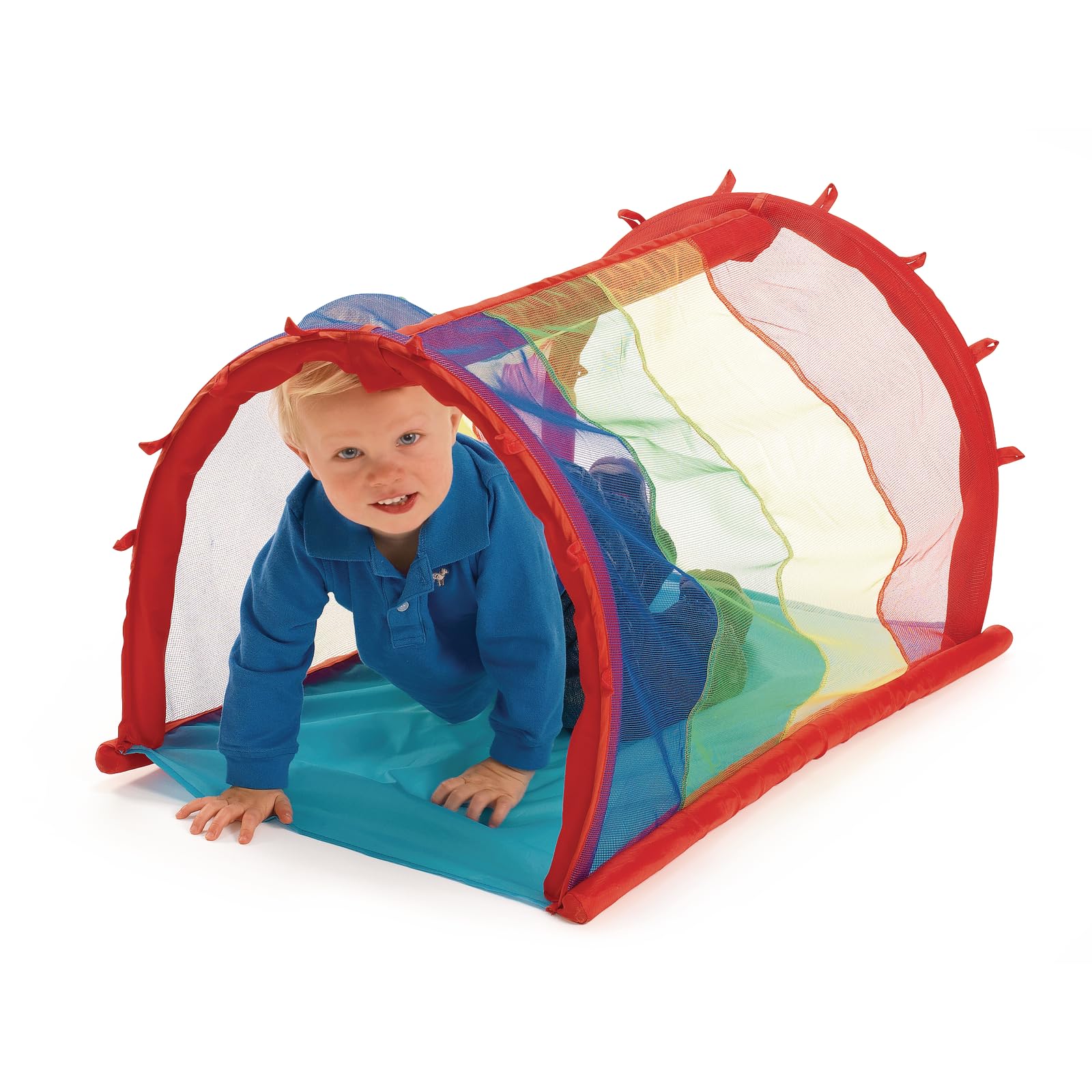 Excellerations Baby Crawl Tunnel - Indoor Playground for Infants & Toddlers | Educational Gross Motor Skills Toy | Gift for Kids | Homeschool & Classroom Learning (Item #GOBABY) - Perfect for Playtime, Daycare & Early Childhood Development
