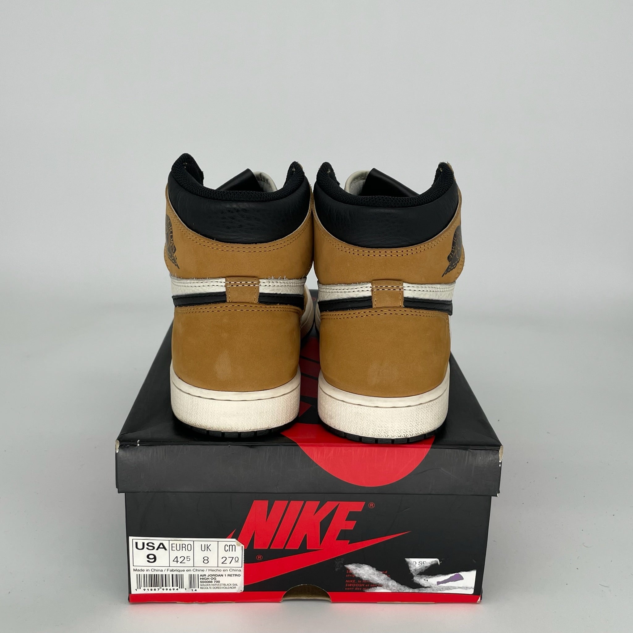 AIR JORDAN 1 ROOKIE OF THE YEAR Retro Basketball Shoes Men's Size 9 - 555088-700 | Authentic Sneakers for Casual Wear, Street Style & Sneaker Collection