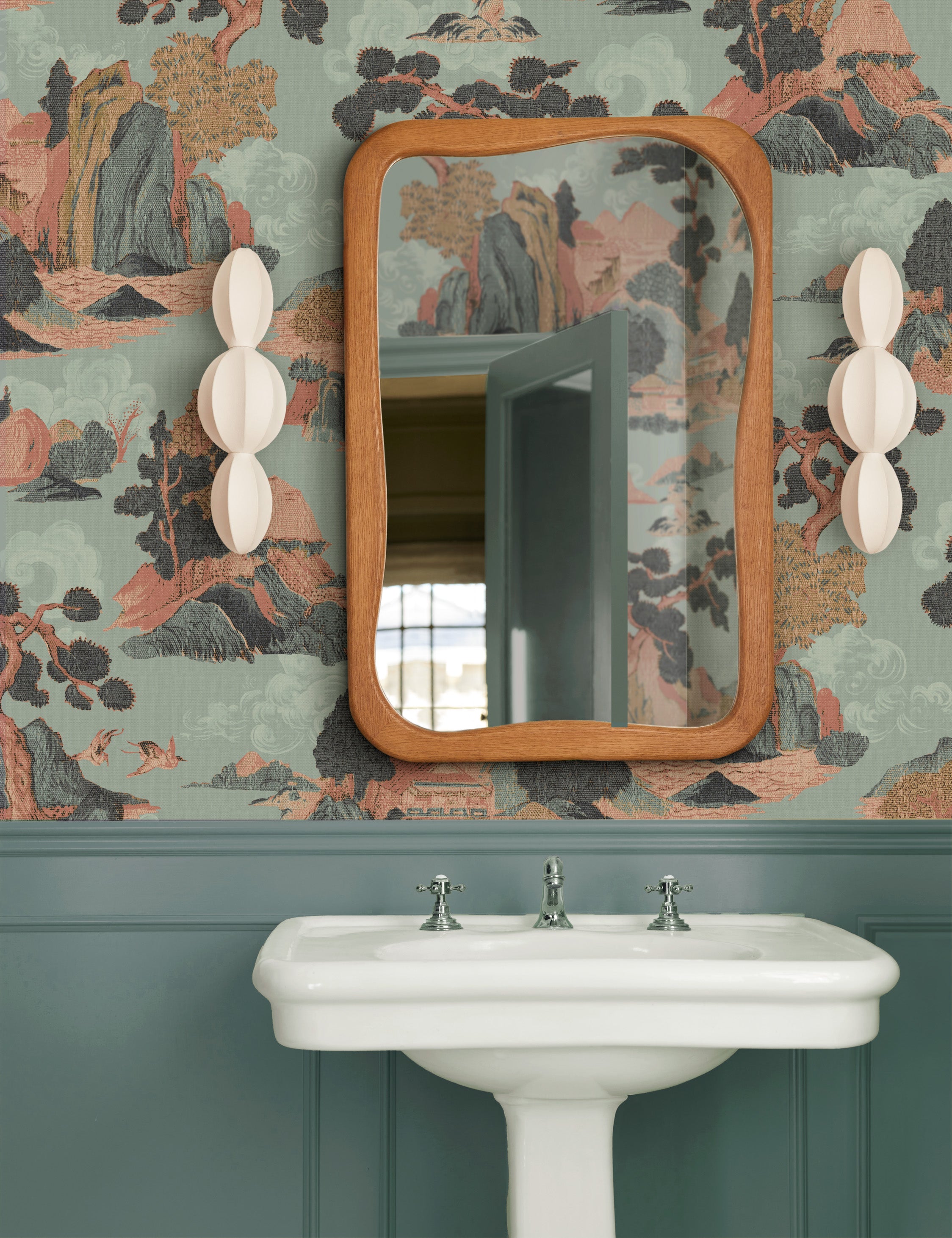 Aimee Song Galilea Mirror - Modern Decorative Wall Mirror for Living Room, Bedroom, Entryway - Stylish Home Decor & Functional Mirror for Vanity, Dressing Area, Hallway