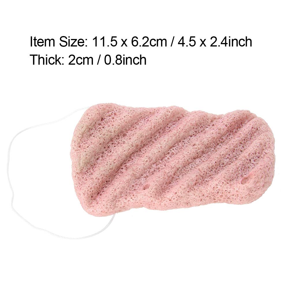 Premium Bath Sponges for Shower & Body Wash - Exfoliating & Gentle Cleansing Sponge for Soft, Radiant Skin - Ideal for Daily Bathing, Spa & Skincare Routine (Pack of 6)