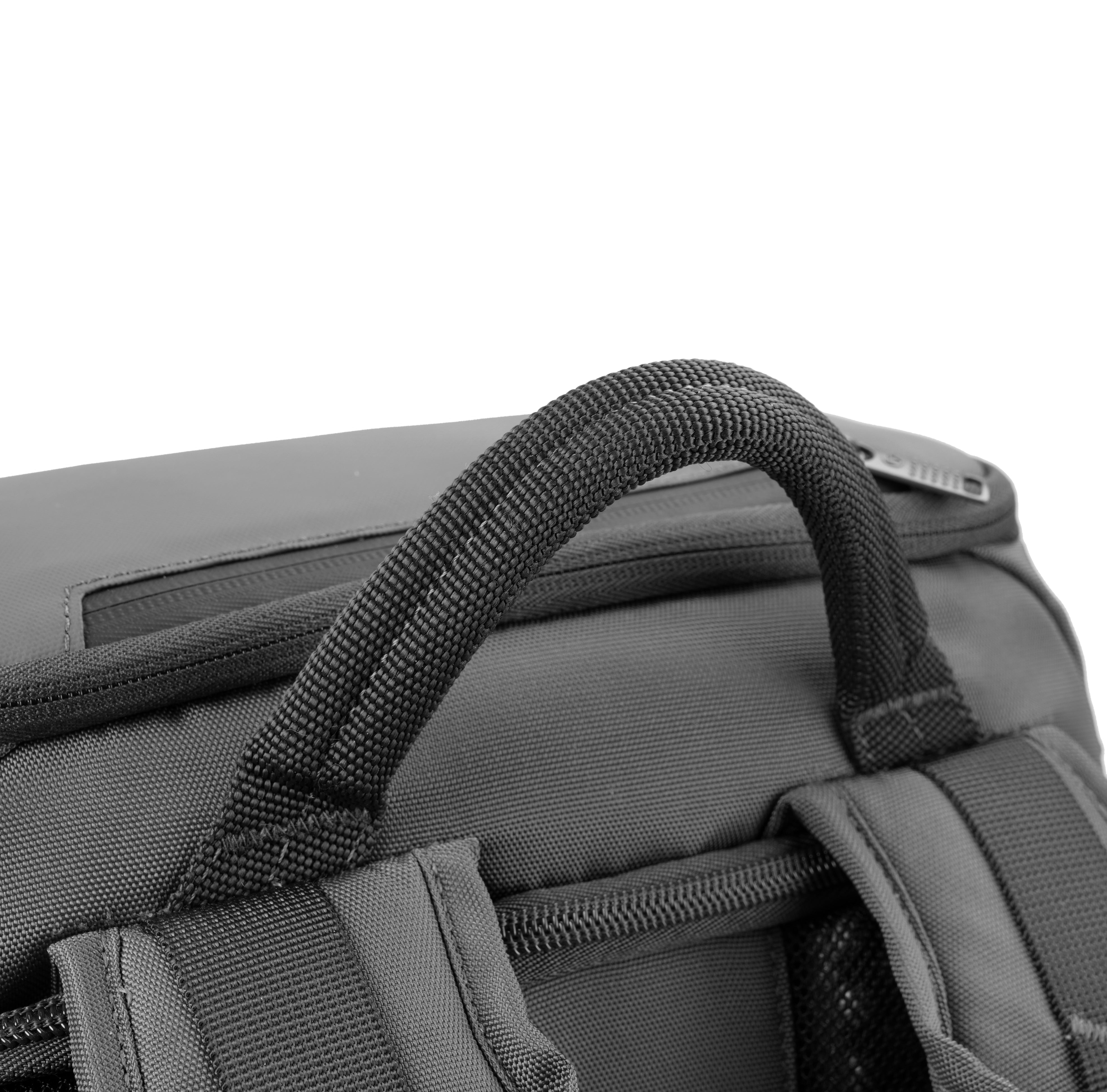 VEO Adaptor S46 Gray Camera Backpack with USB Charging Port & Side Access - Perfect for Travel, Photography & Outdoor Adventures