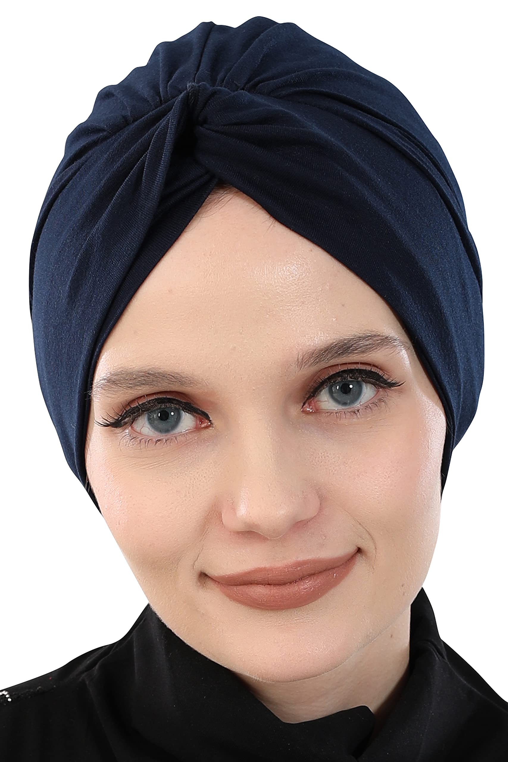Instant Turban Head Wraps for Women - Cotton Hijab Scarf & Ready-to-Wear Head Cover - UK Hijab Undercap & Chemo Headwear - Perfect for Daily Wear, Cancer Recovery & Modest Fashion