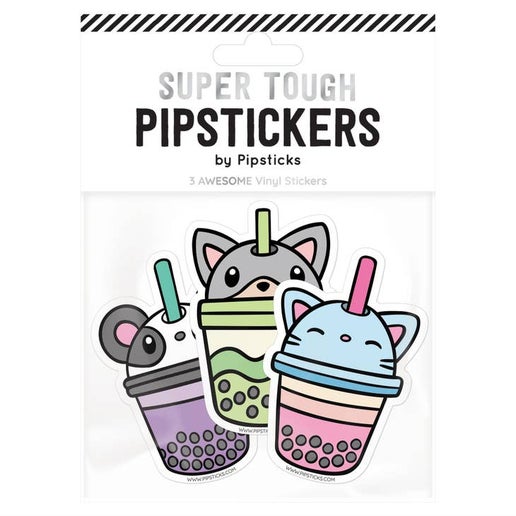 Bubbly Best Teas Vinyl Sticker Collection - Waterproof Decorative Stickers for Laptops, Water Bottles & DIY Crafts - Cute Kawaii Tea-Themed Stickers for Scrapbooking & Journaling