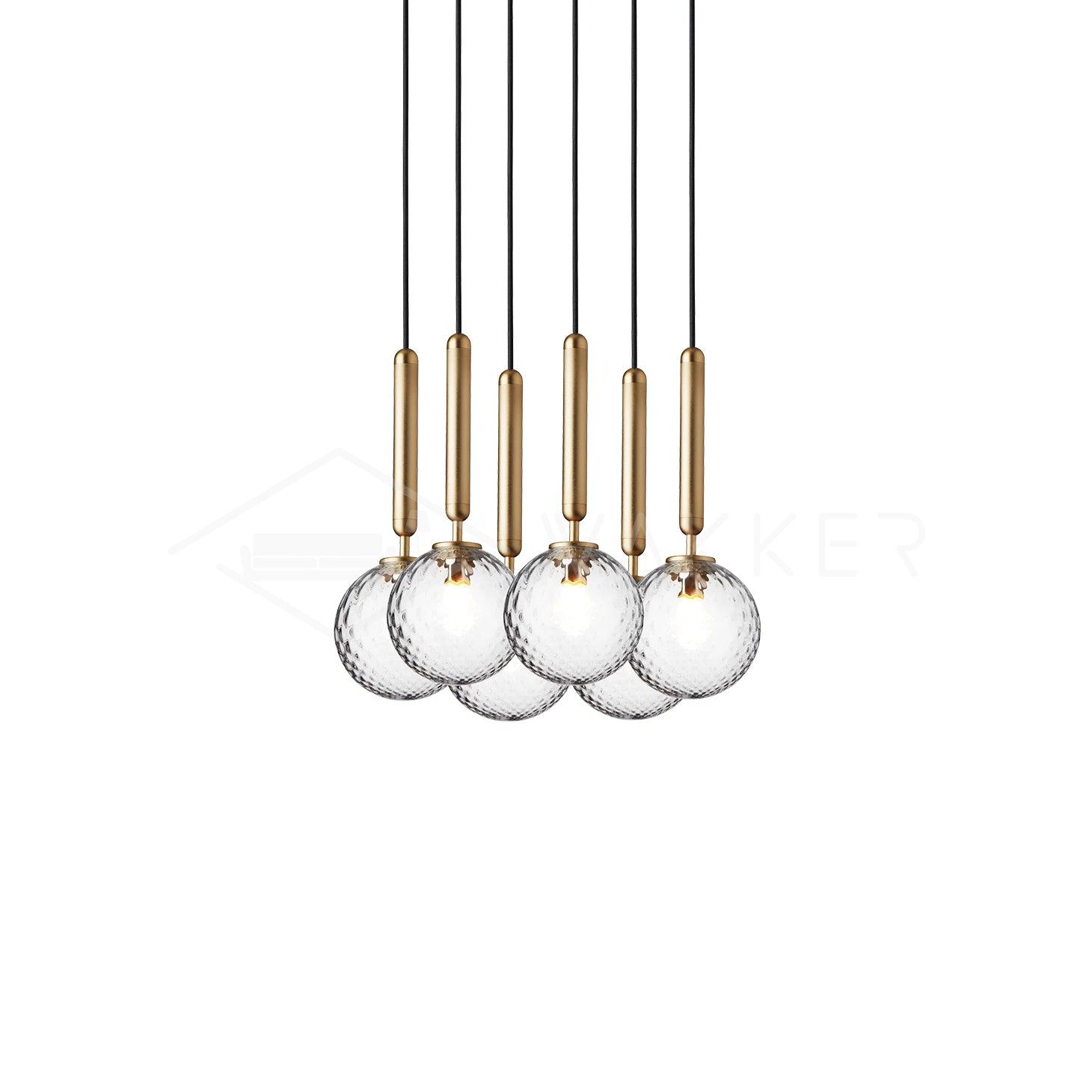 Modern Luminae Pendant Light - Adjustable Hanging Fixture for Kitchen Island, Dining Room & Bedroom - Energy Efficient LED Ceiling Light with Dimmable Function