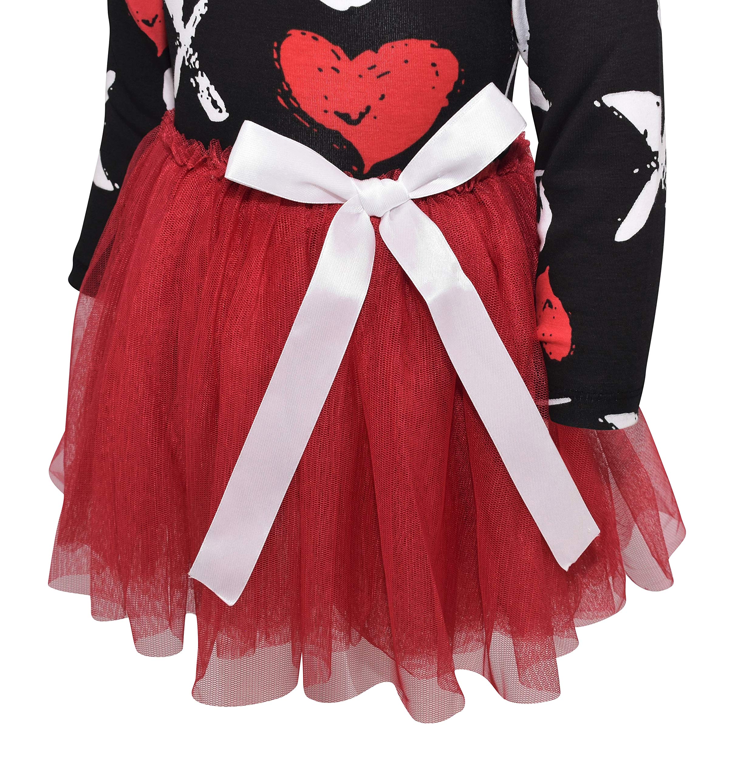 Girls Long Sleeve Tulle Tutu Dresses for Kids & Toddlers - Elegant Party, Birthday, Photo Shoot & Special Occasion Outfits