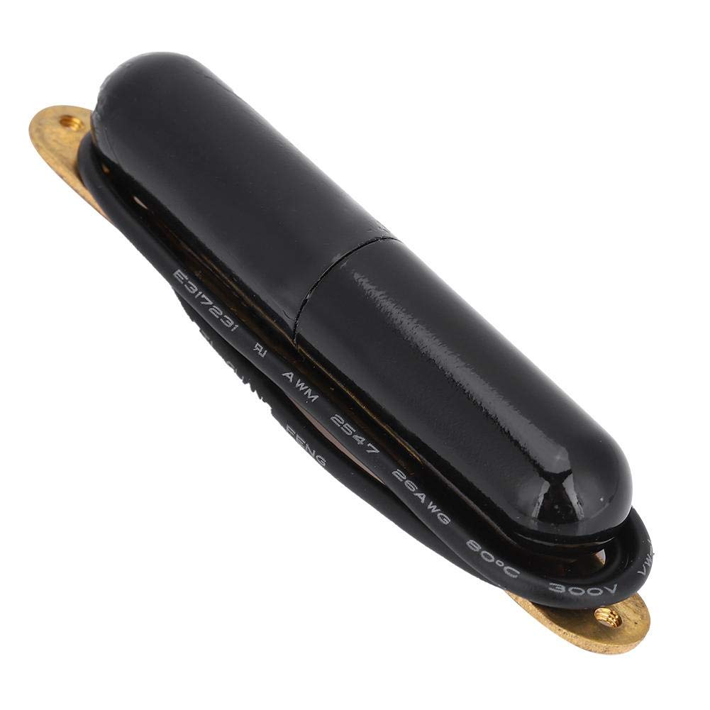 Single Coil Electric Guitar Pickup - ST Style Lipstick Tube Pickup Magnet for Guitar Upgrade (Black) | Perfect for Blues, Rock & Jazz Performances