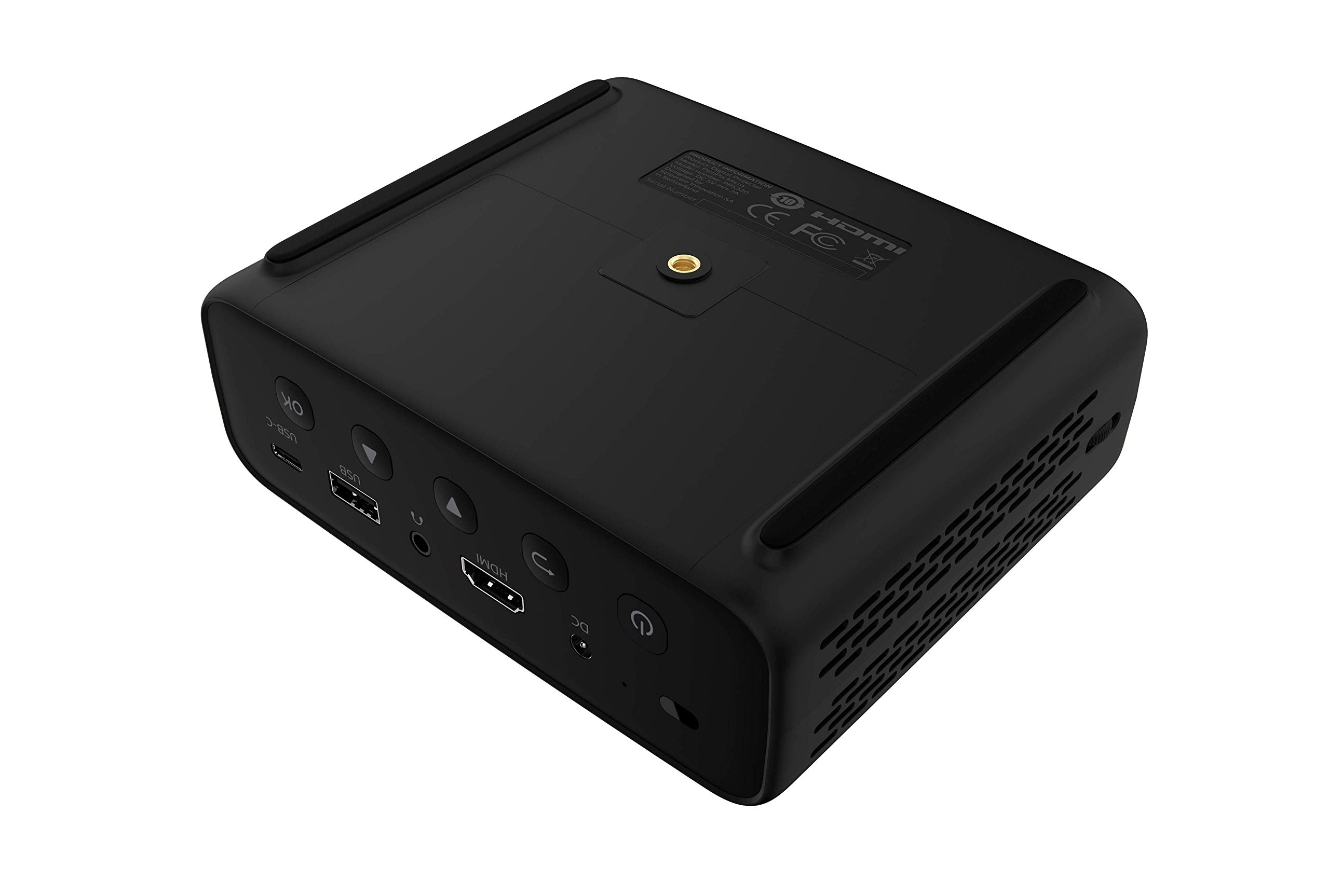 Philips PicoPix Micro 2 Portable DLP LED Projector - 1080P HD, HDMI & USB-C Connectivity, 5-Hour Battery Life - Perfect for Home Theater, Outdoor Movies, and Business Presentations