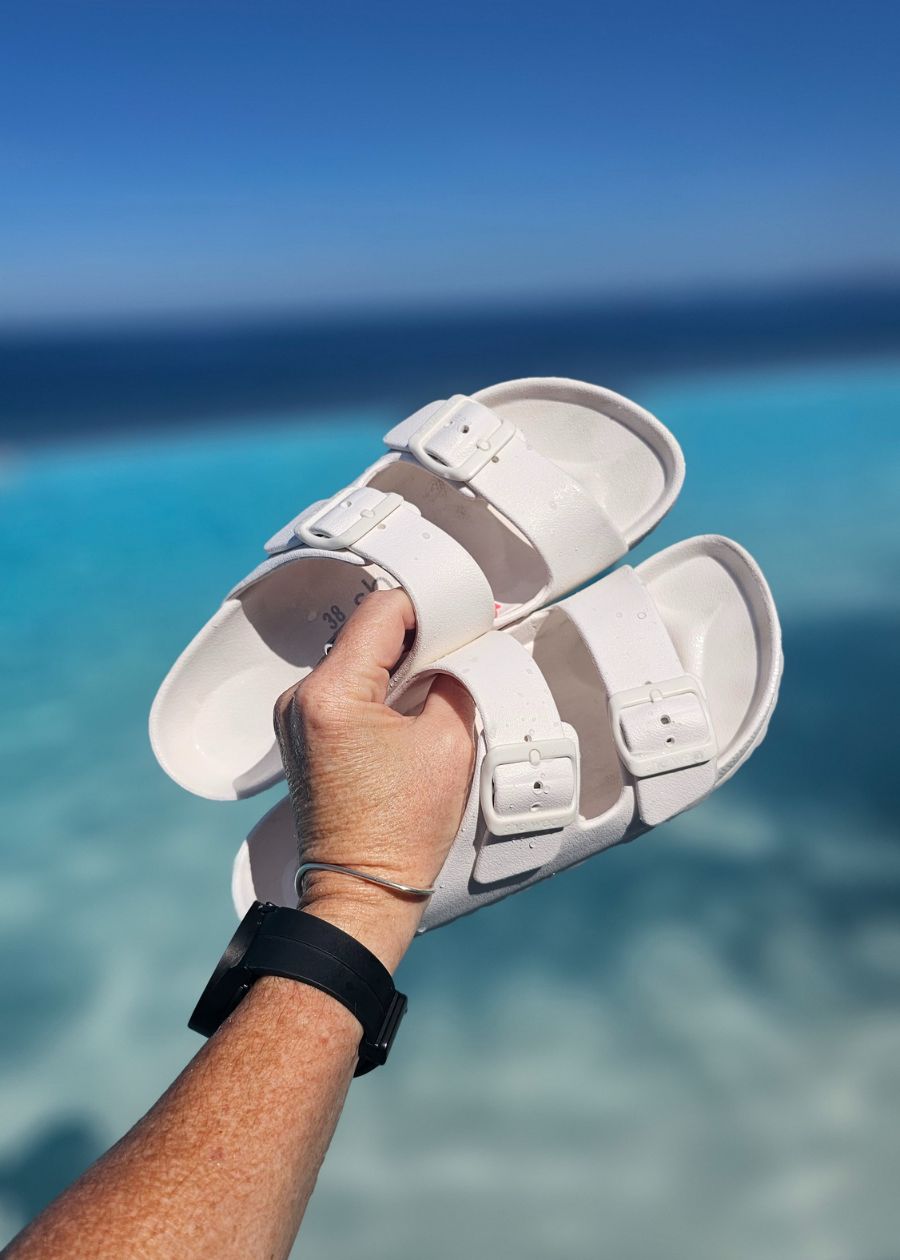 Women's Comfort Slides - Soft & Supportive Summer Sandals for Relaxing at Home, Beach, or Poolside