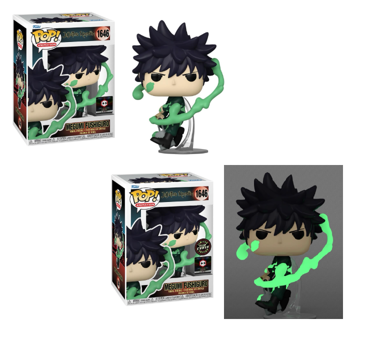 Jujutsu Kaisen Megumi Fushiguro Chalice Exclusive Pop Vinyl Figure - Anime Collectible for Display & Gift