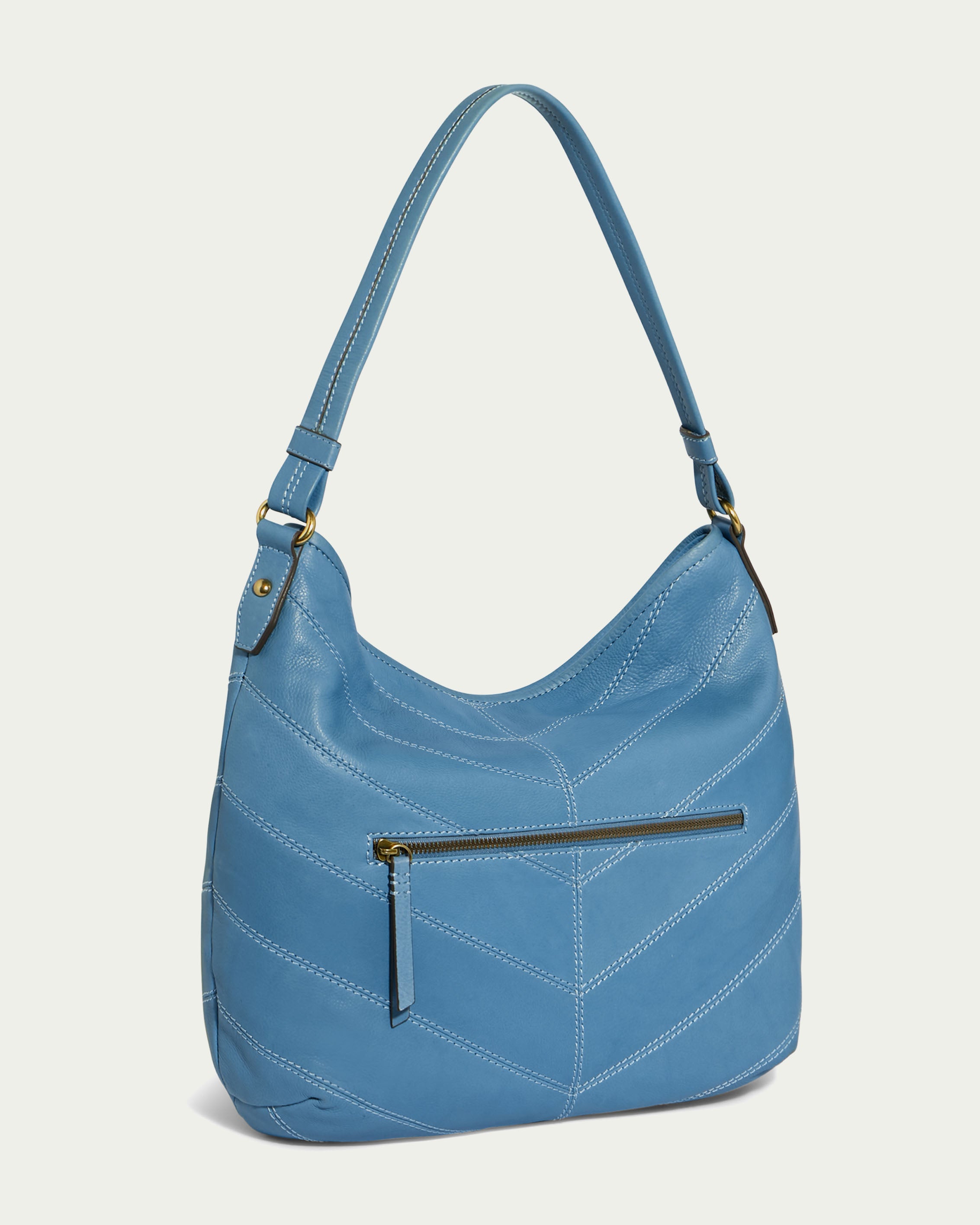 Raleigh Ziptop Patchwork Hobo Bag - Stylish & Spacious Crossbody Purse for Women | Perfect for Work, Travel & Everyday Use