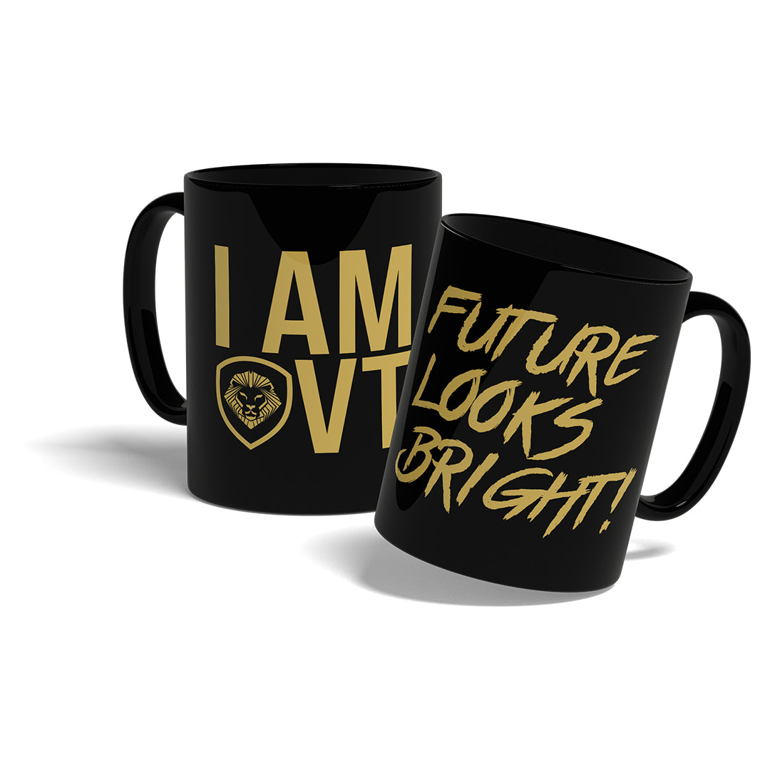 VT Black and Yellow Valuetainment Coffee Mug - Inspirational Motivational Gift for Entrepreneurs & Business Owners - Perfect for Office, Home, or Gifts