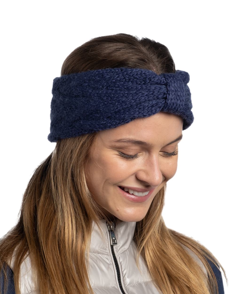 Buff Caryn Knitted Headband for Women - Warm Winter Ear Warmer Headband for Running, Yoga & Outdoor Activities