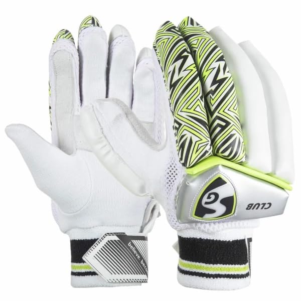 Premium SG Club Cricket Batting Gloves - Professional Grade Protection for Cricket Players - Perfect for Practice, Matches & Training Sessions