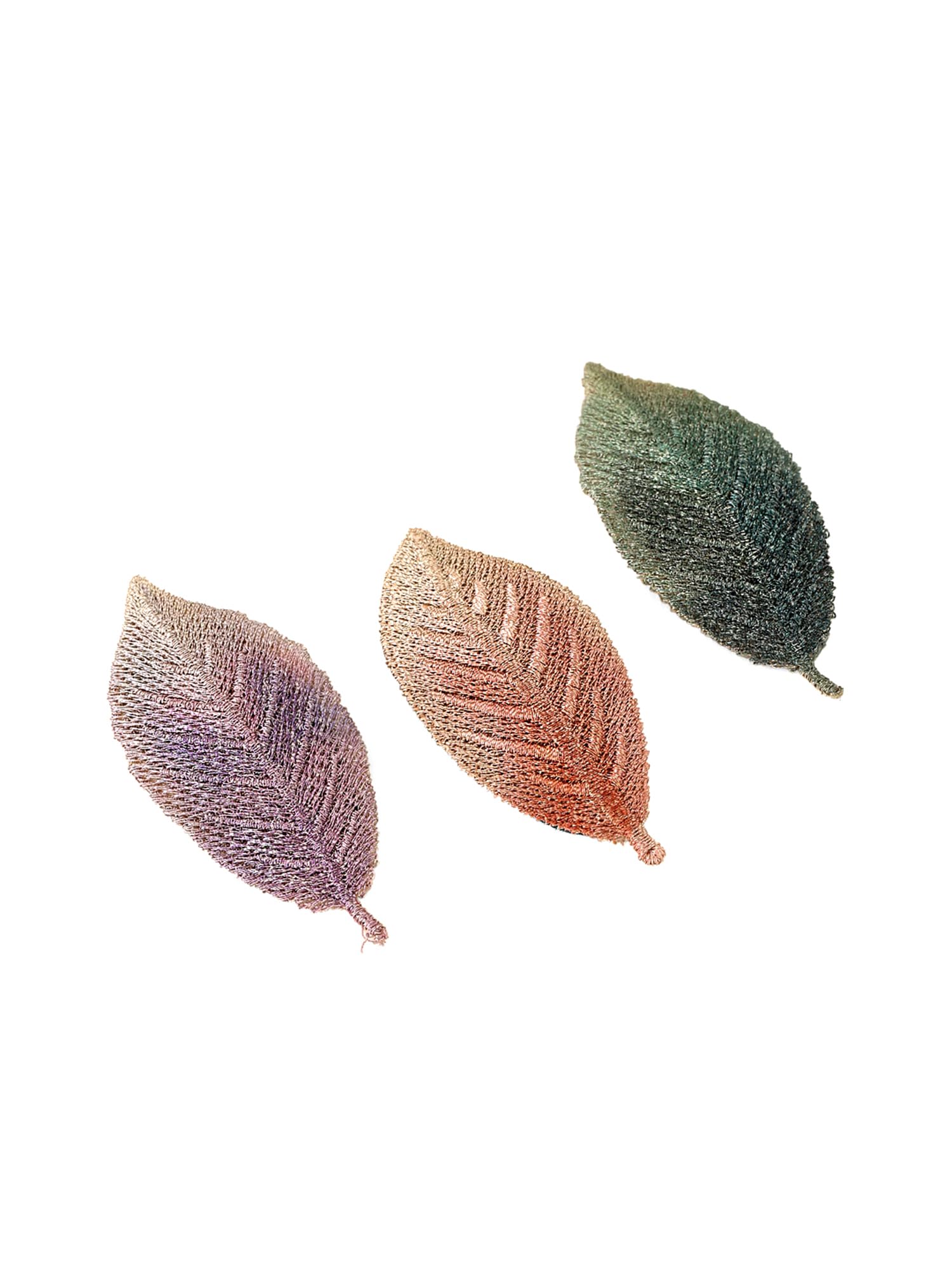 Yellow Chimes Hair Clips for Women - Multicolor Leaf Hair Clips & Claw Clutchers for Girls - Hair Pins & Hair Accessories for Women & Girls - Perfect for School, Parties & Everyday Styling