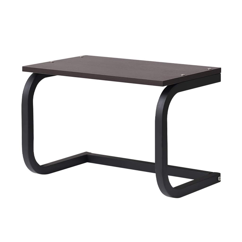 QTBH Steel Printer Stand - Heavy Duty Desktop Storage Rack for Printer, Fax Machine & Paper Organizer | Office Workspace Shelf with Multi-Functional Design (Black) | Perfect for Home Office, Small Business & Workspace Organization