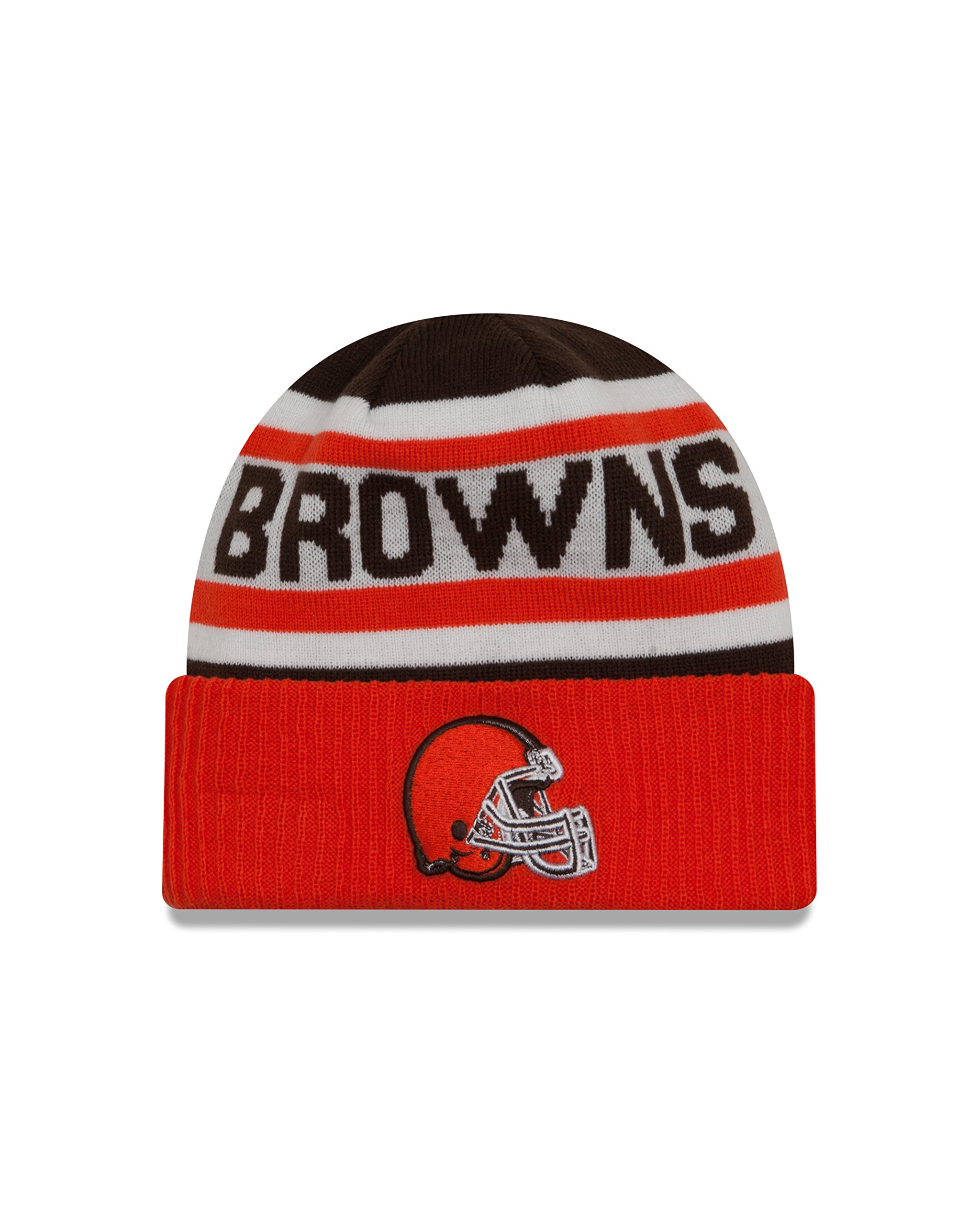 New Era NFL Biggest Fan 2.0 Cuff Knit Beanie - Official NFL Team Logo Winter Hat for Men & Women - Warm Fleece-Lined Skull Cap for Football Games, Outdoor Sports & Cold Weather