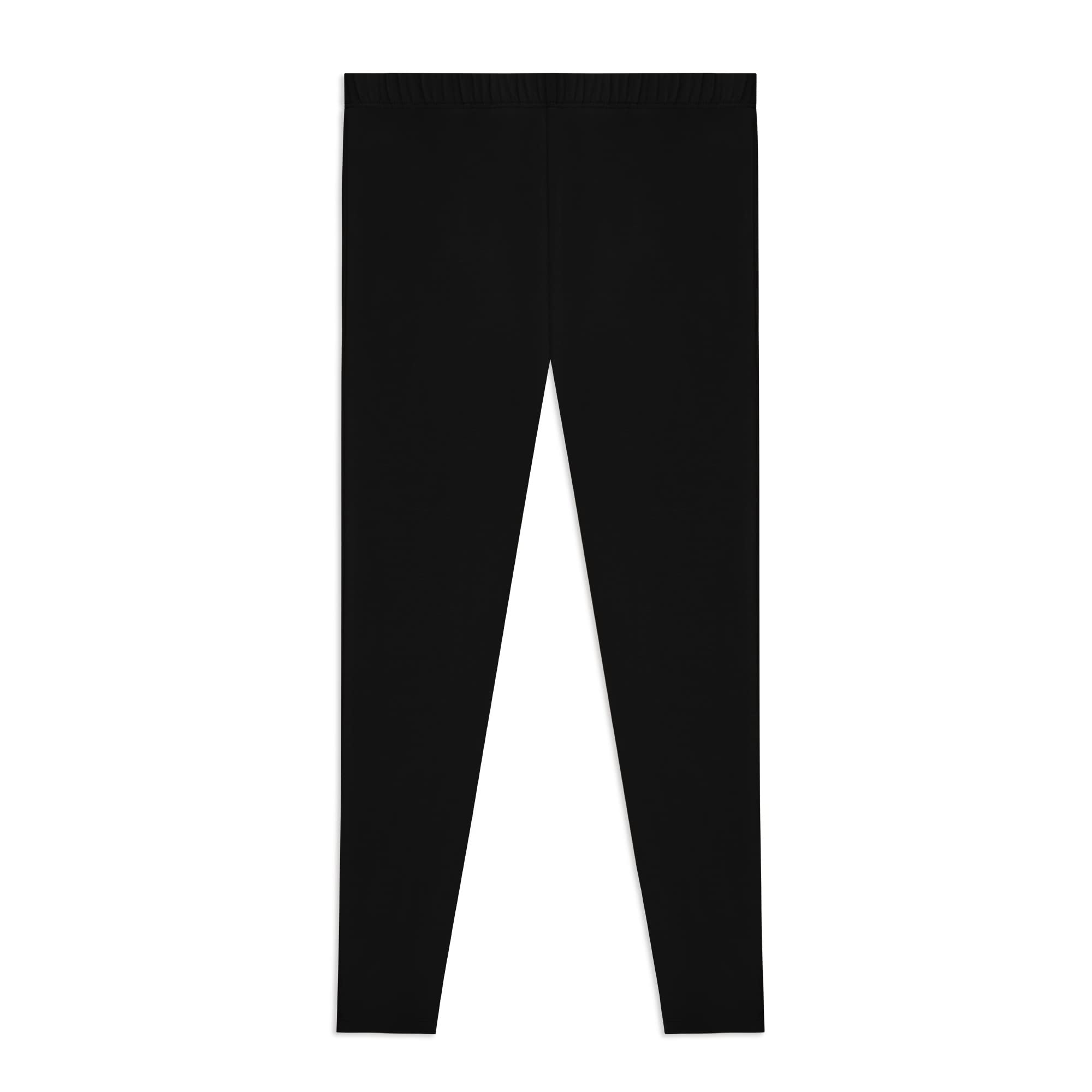 Rene Rofe Girls Cotton Leggings - Super Soft Stretchy Ankle-Length Leggings for Toddler & Kids | Perfect for Playtime, School & Everyday Wear