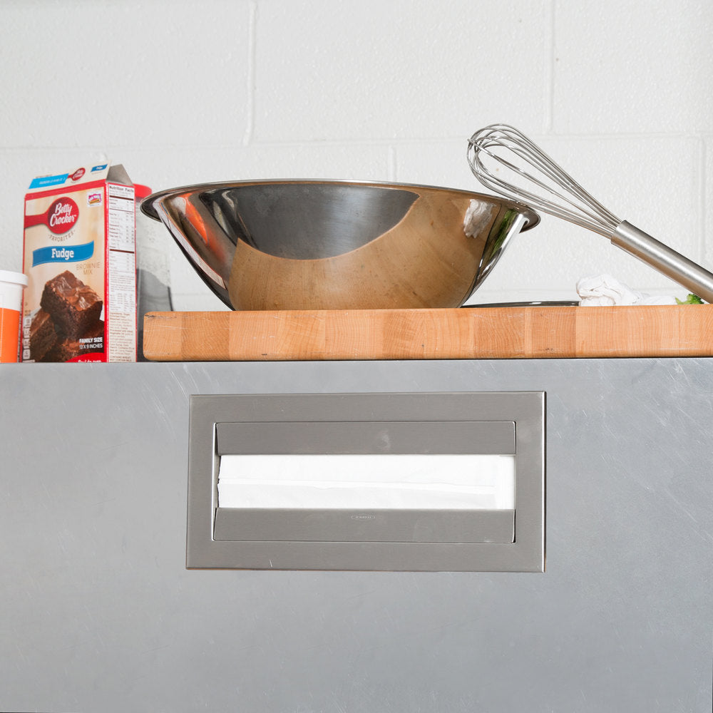 Bobrick B526 TrimLine Series Countertop Paper Towel Dispenser - Satin Finish for Restrooms, Kitchens & Offices