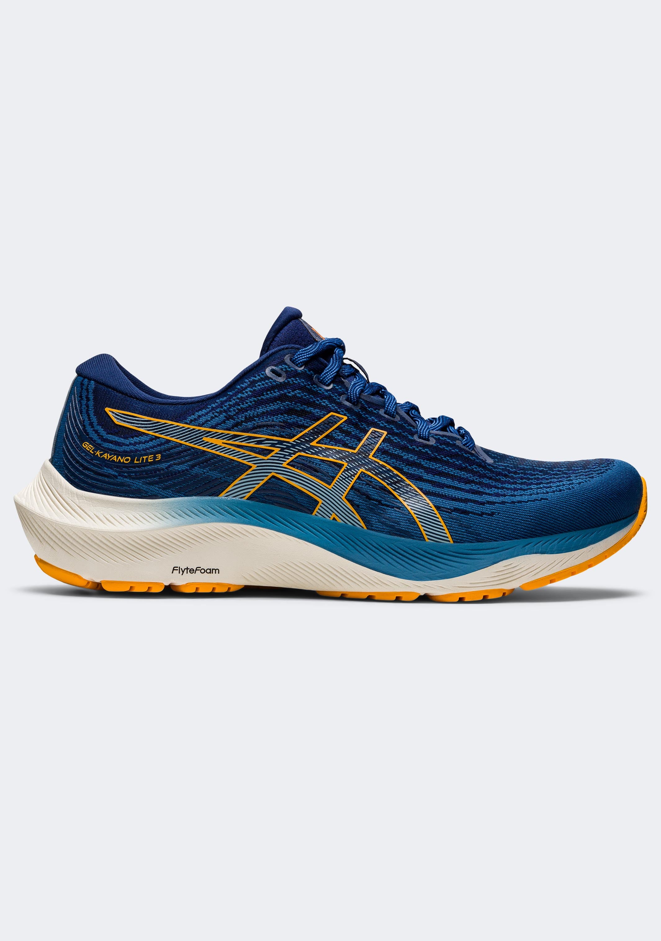 ASICS Men's Gel-Kayano Lite 3 Running Shoes - Lightweight Cushioned Sneakers for Road Running & Jogging | Ideal for Marathon Training & Daily Workouts