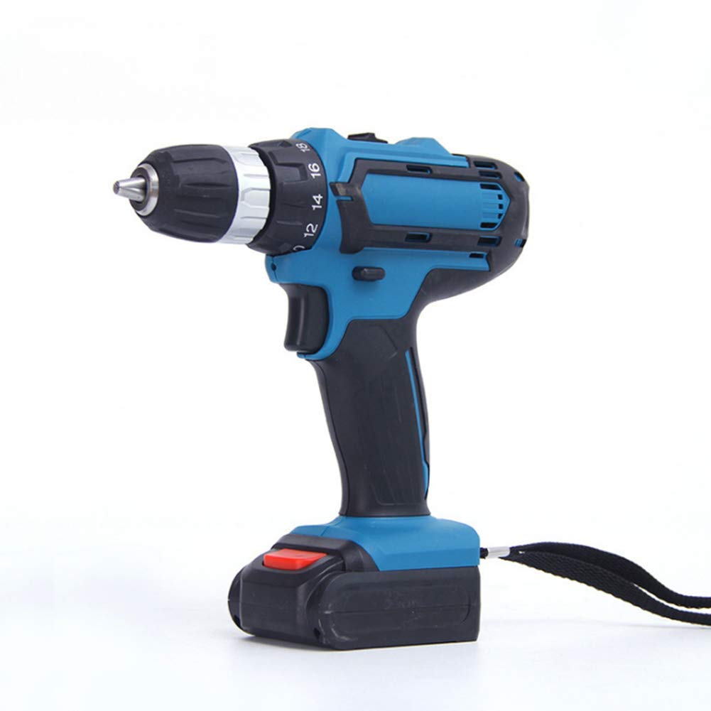 12V Cordless Electric Drill Set with Rechargeable Lithium Battery - Powerful Home DIY Power Tools for Woodworking, Metal Drilling & Home Improvement Projects