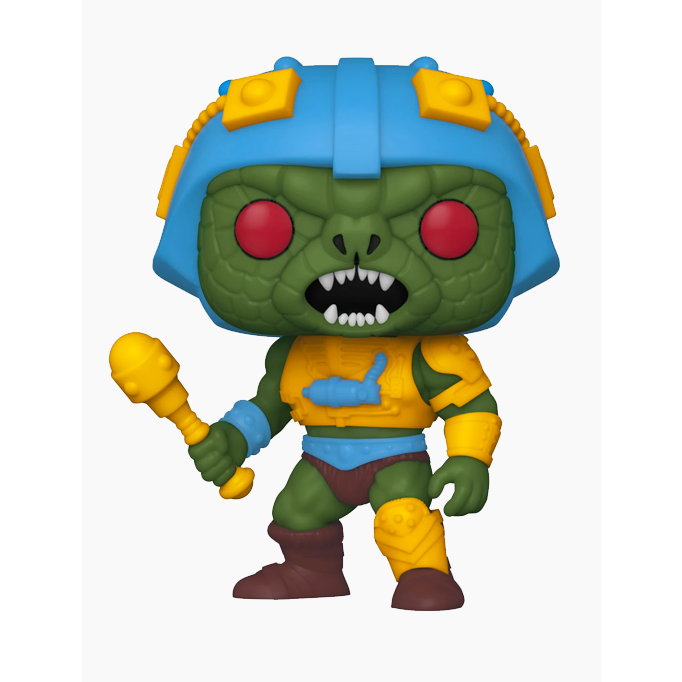 Masters of the Universe Snake Man At Arms Action Figure - He-Man Collectible Toy for Adults & Kids - Perfect for Display, Play, and Nostalgic Gift Giving