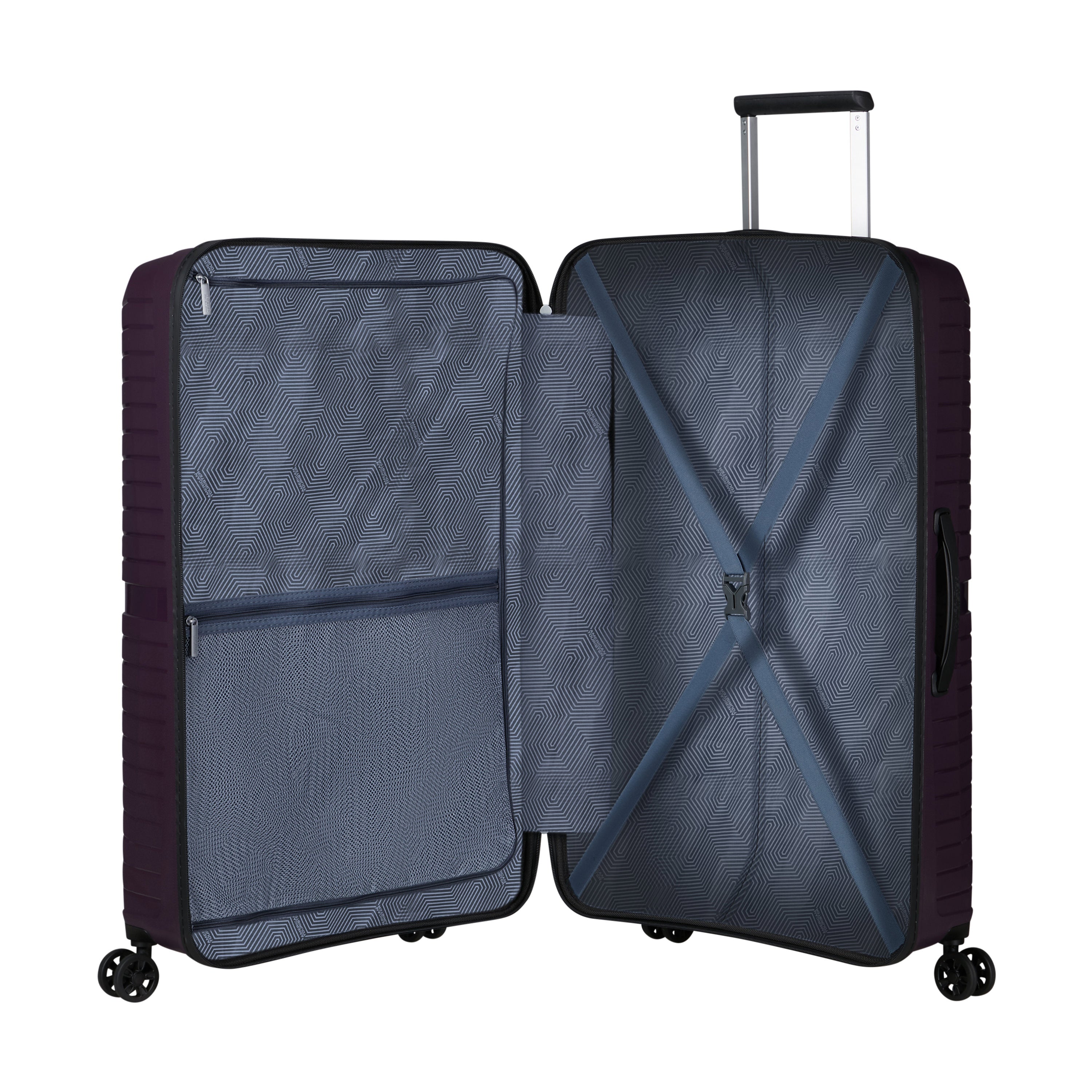American Tourister Airconic Spinner Large Suitcase - Lightweight Expandable Check-in Luggage with 4 Multi-Directional Wheels for Travel, Business Trips & Vacations